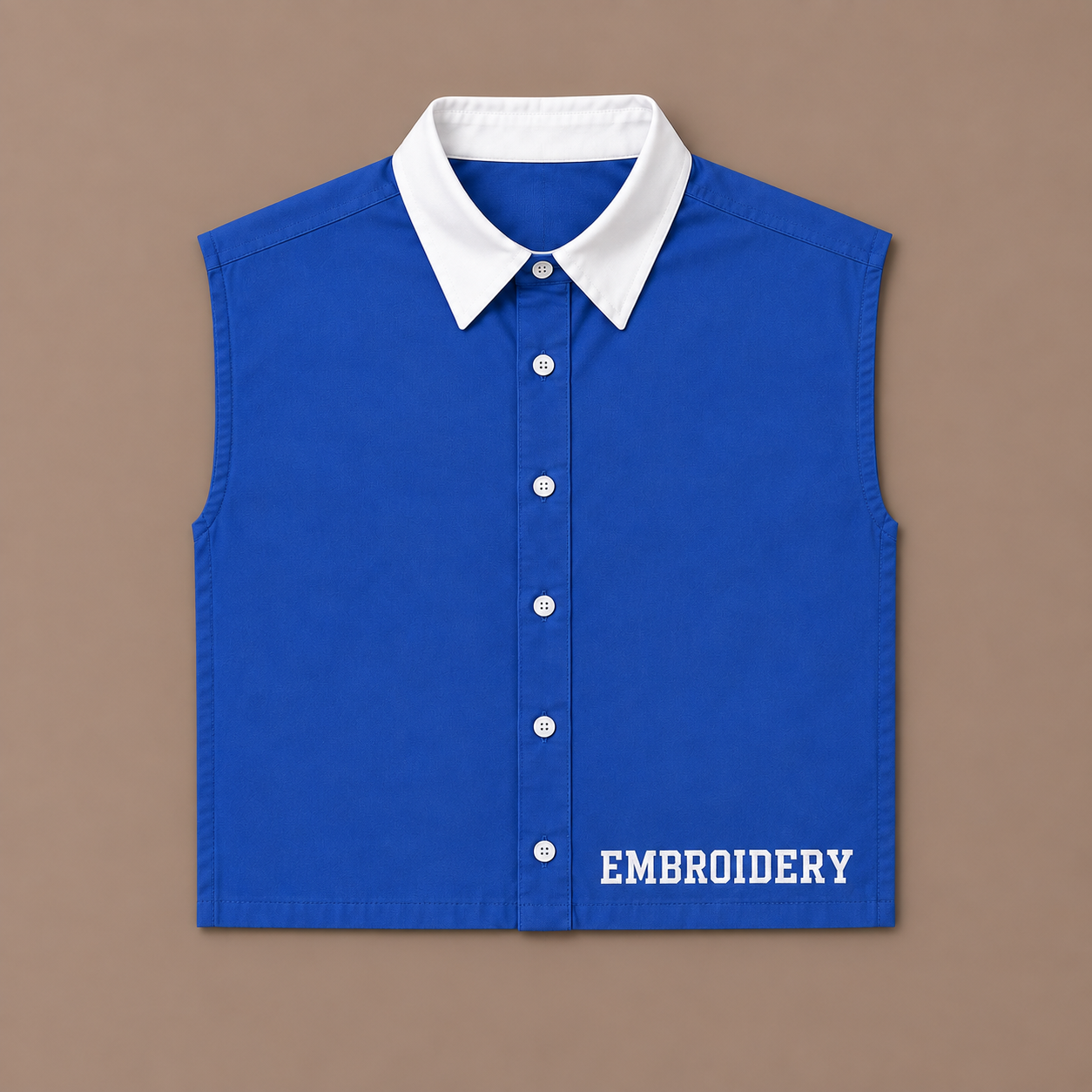 Ann Arbor Cropped Sleeveless Cotton Shirt - MEN