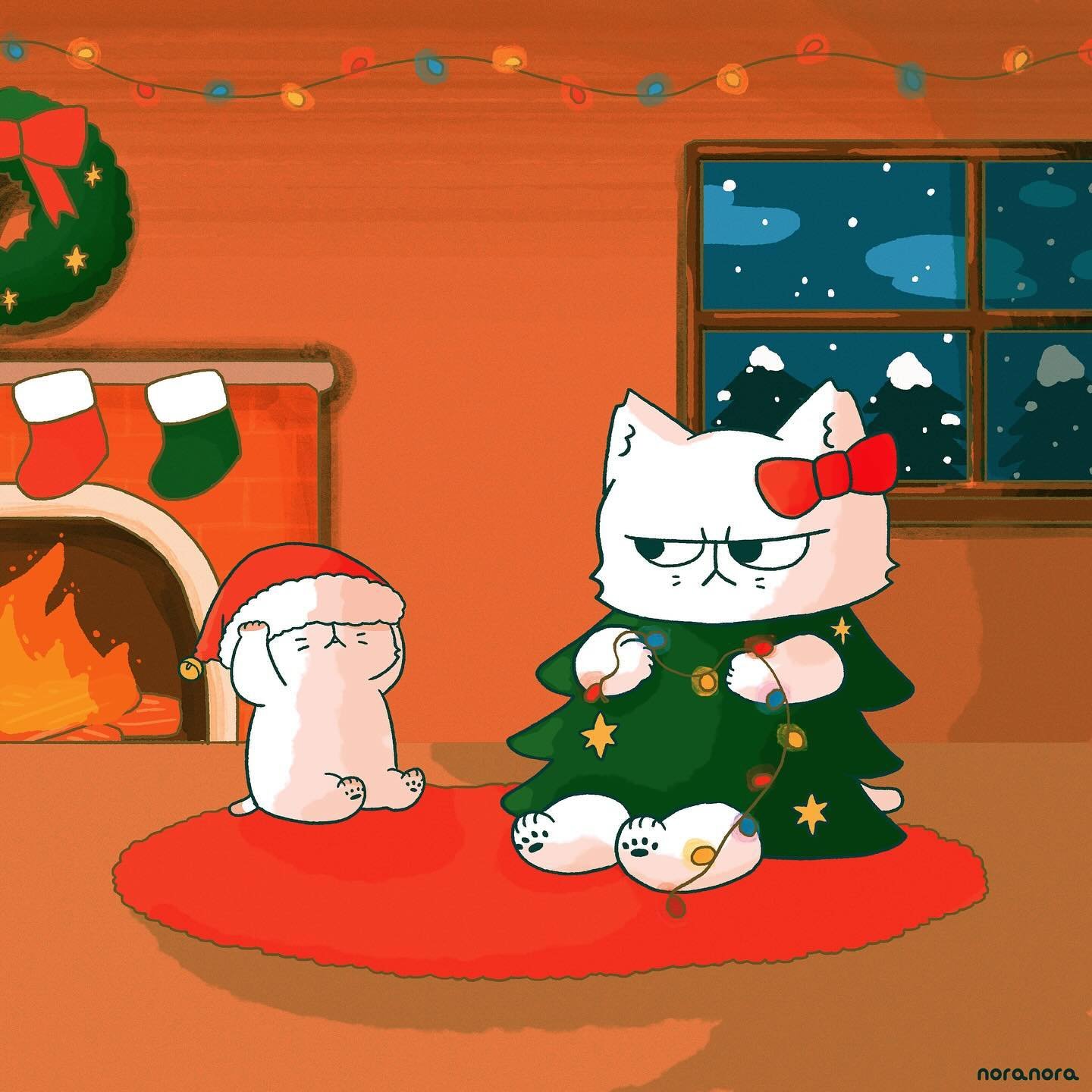 おこねこもちびおこも、もう待ちきれないッ🎄🎅

#okoneko #2023 #christmas #cat #catlovers #catsofinstagram #catillustration #illustration #santaclaus #handmade  #おこねこ #すてきなホリデイ #クリスマス #クリスマスツリー #サンタクロース #猫 #ねこ #ねこすたぐらむ #ねこ部 #ねこすきさんと繋がりたい #ねこ好きさんと繋がりたい #猫好きさんと繋がりたい #猫イラスト 
