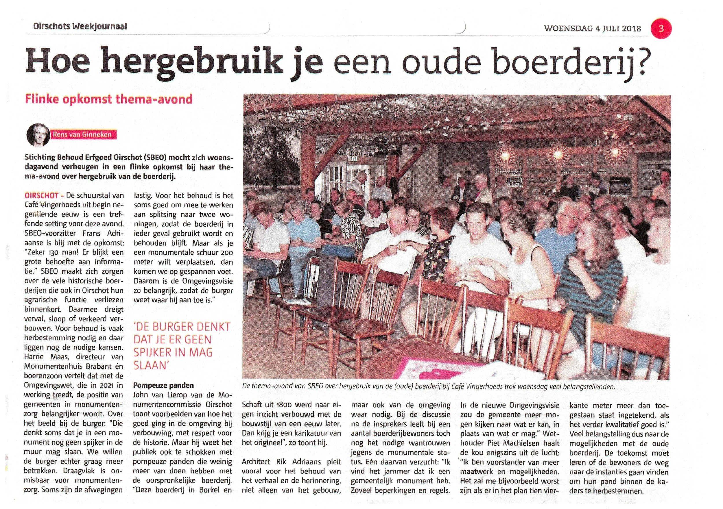 Oirschots Weekjournaal juli 2018