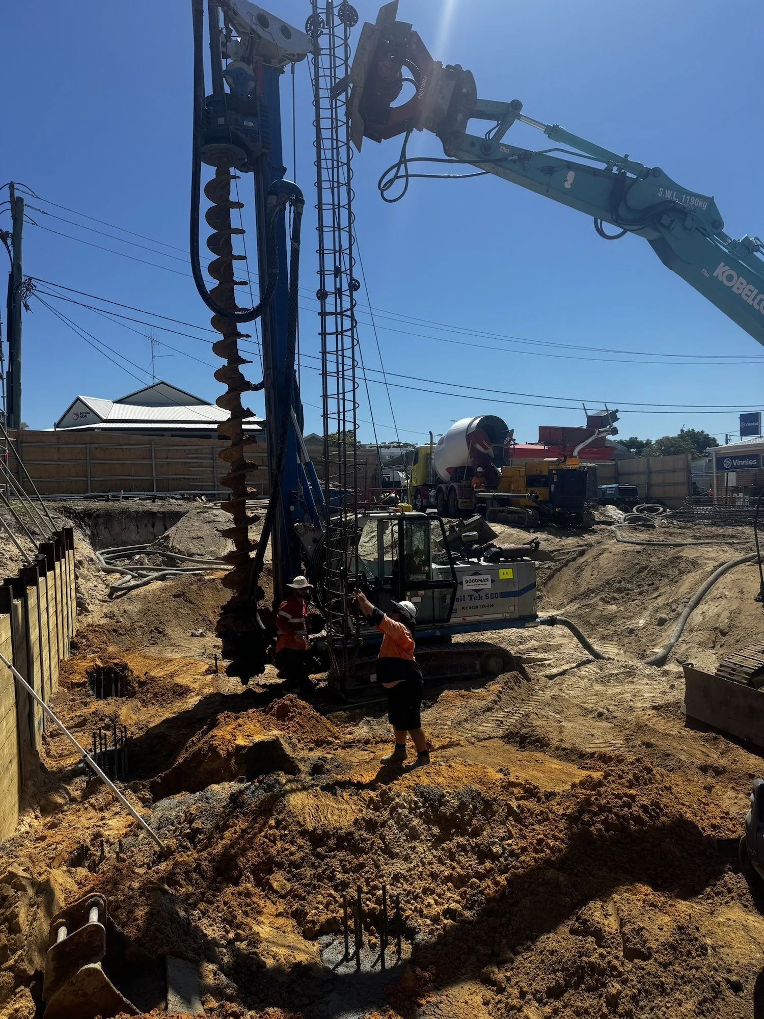 February 2025: Structural Footings Now Taking Shape