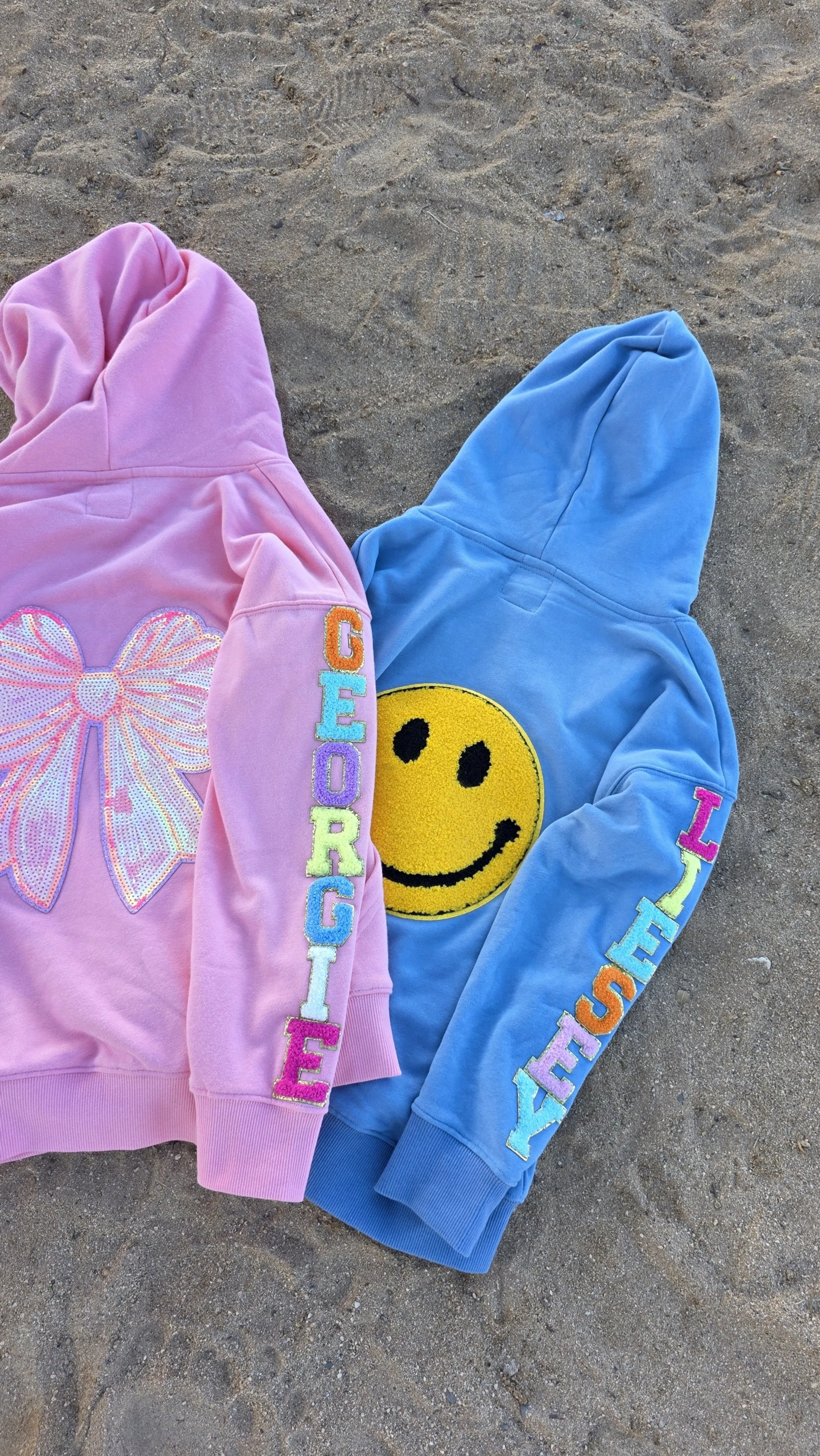 Personalized Gift Girl and Boy Custom Clothing Sewn Patches Luxury