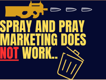 Why “Spray and Pray” Marketing is a Surefire Way to Waste Your Ad Budget (And What To Do Instead)