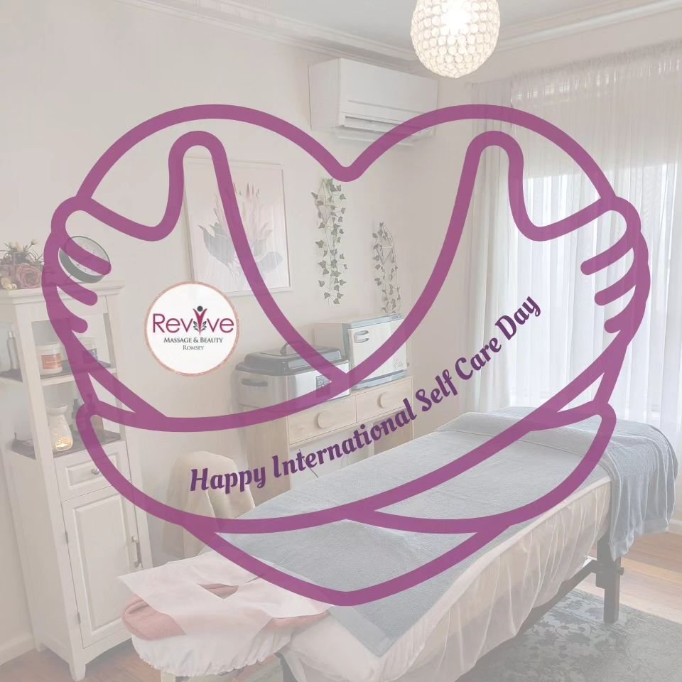 🌸 Happy International Self Care Day 💕 

Self Care, Self Love, Self Confidence are all HUGE parts of the core values at Revive. We are here to teach the importance of practising all kinds of self care, big or small, whether that be treating yourself