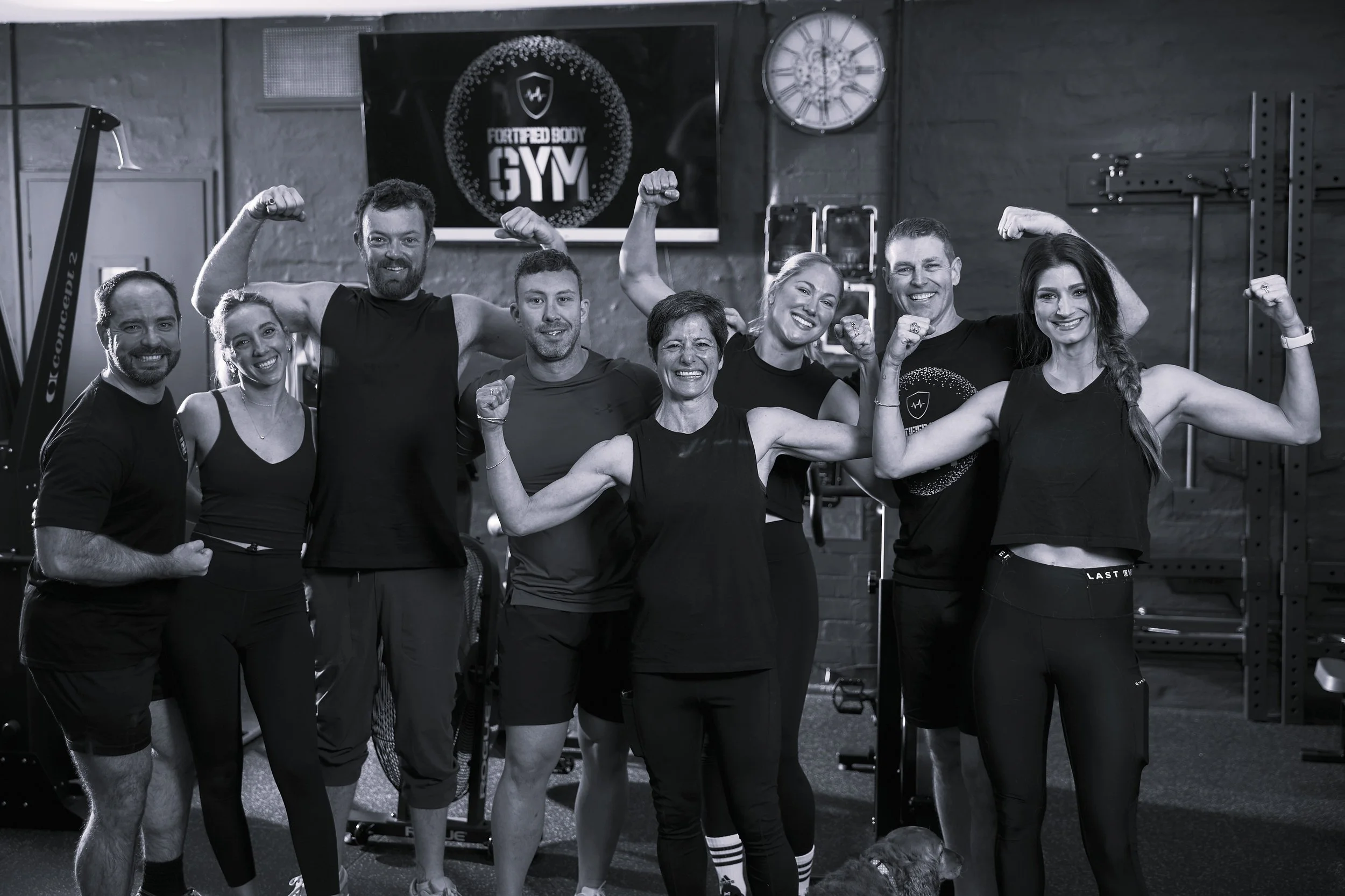 Small group training members