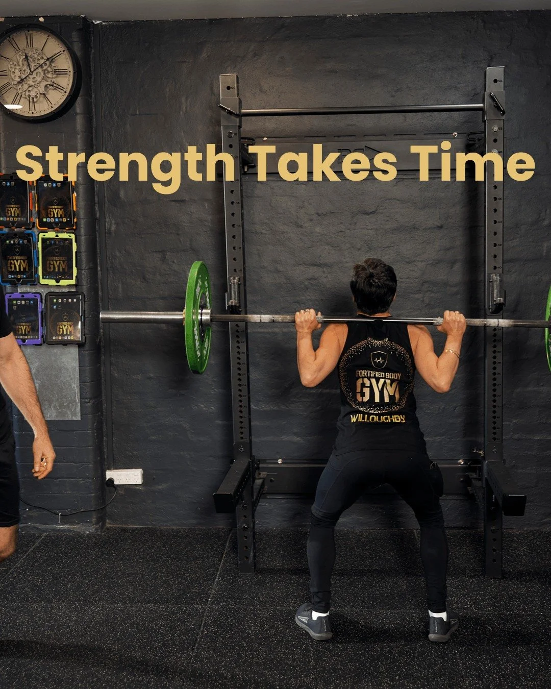 FortifiedBodyGym - &ldquo;Strength takes time &mdash; every rep, every set, every session builds the foundation. Stay patient, stay consistent, the results will come.&rdquo;#FortifiedBodyGym #GroupTraining #WilloughbyGroupTraining #WilloughbyStrength