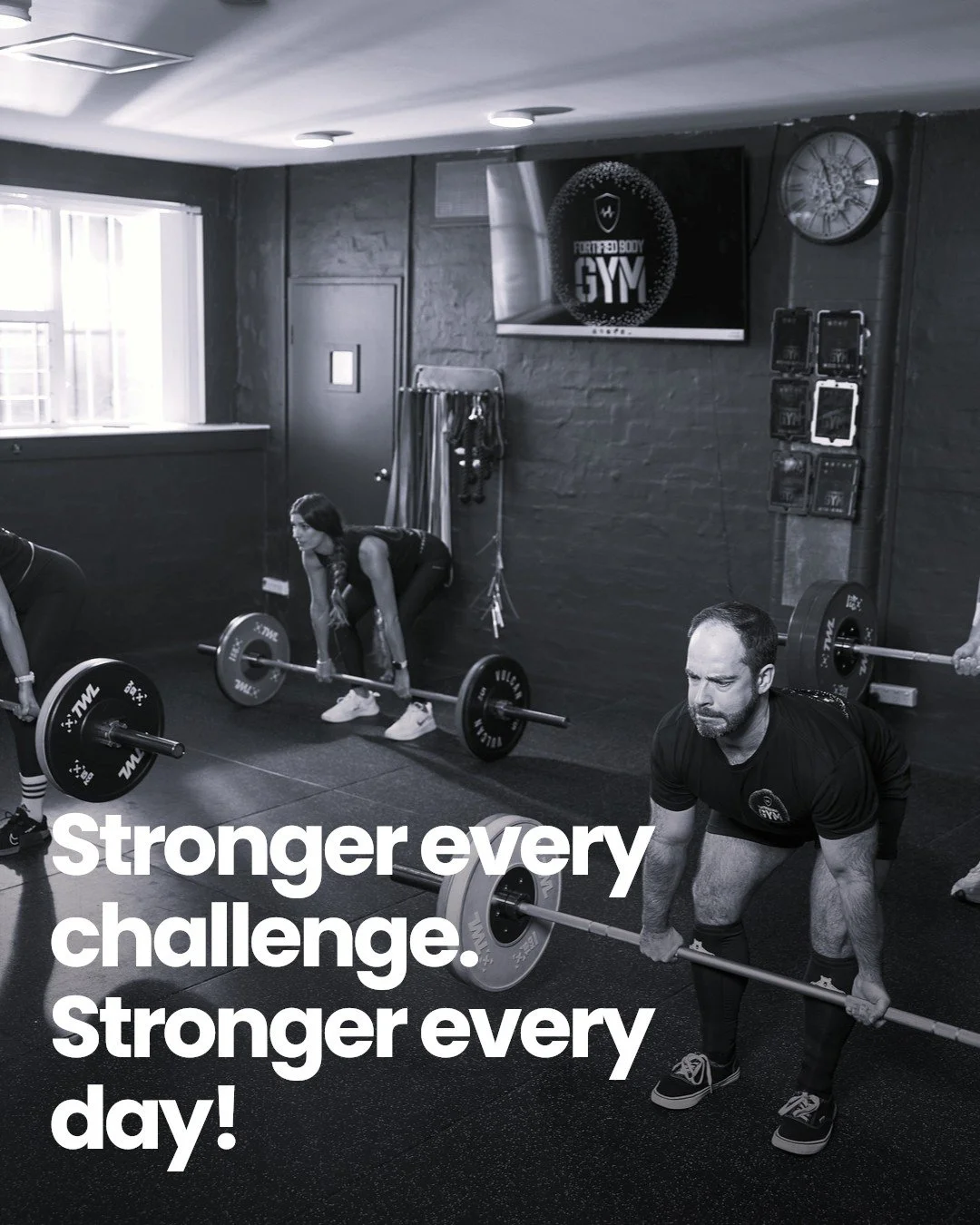 Your strength journey is yours, but at Fortified Body Gym, you&rsquo;ll never walk it alone. We&rsquo;re with you every step of the way,  guiding, supporting, and training alongside you. Together, we build more than strength, we build confidence, com