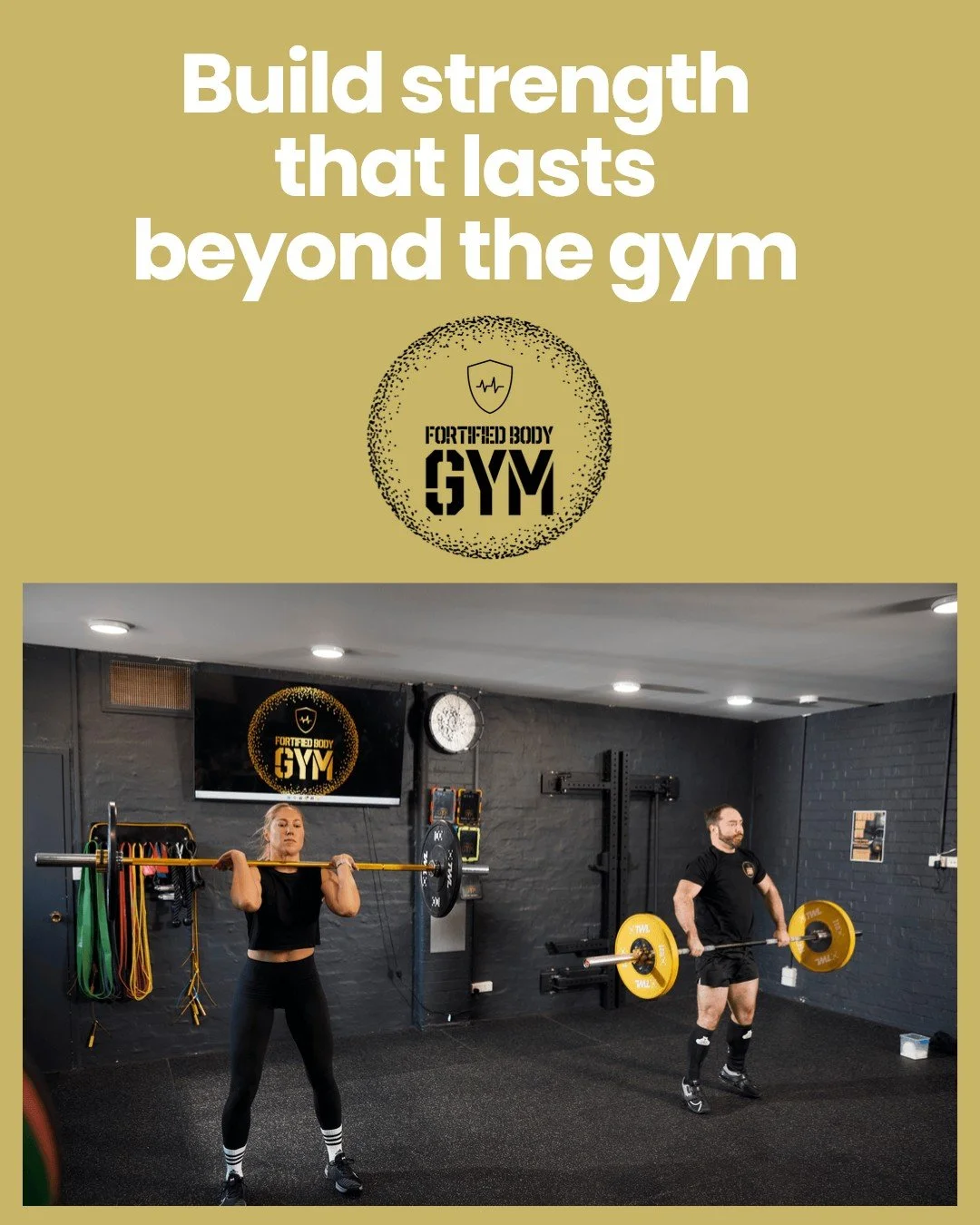 What does strength mean to you?

Building strength isn't just about muscle, it's about resilience in daily life. Every session at Fortified Body Gym helps you move better, recover faster, and tackle life's challenges with confidence. Ready to build s