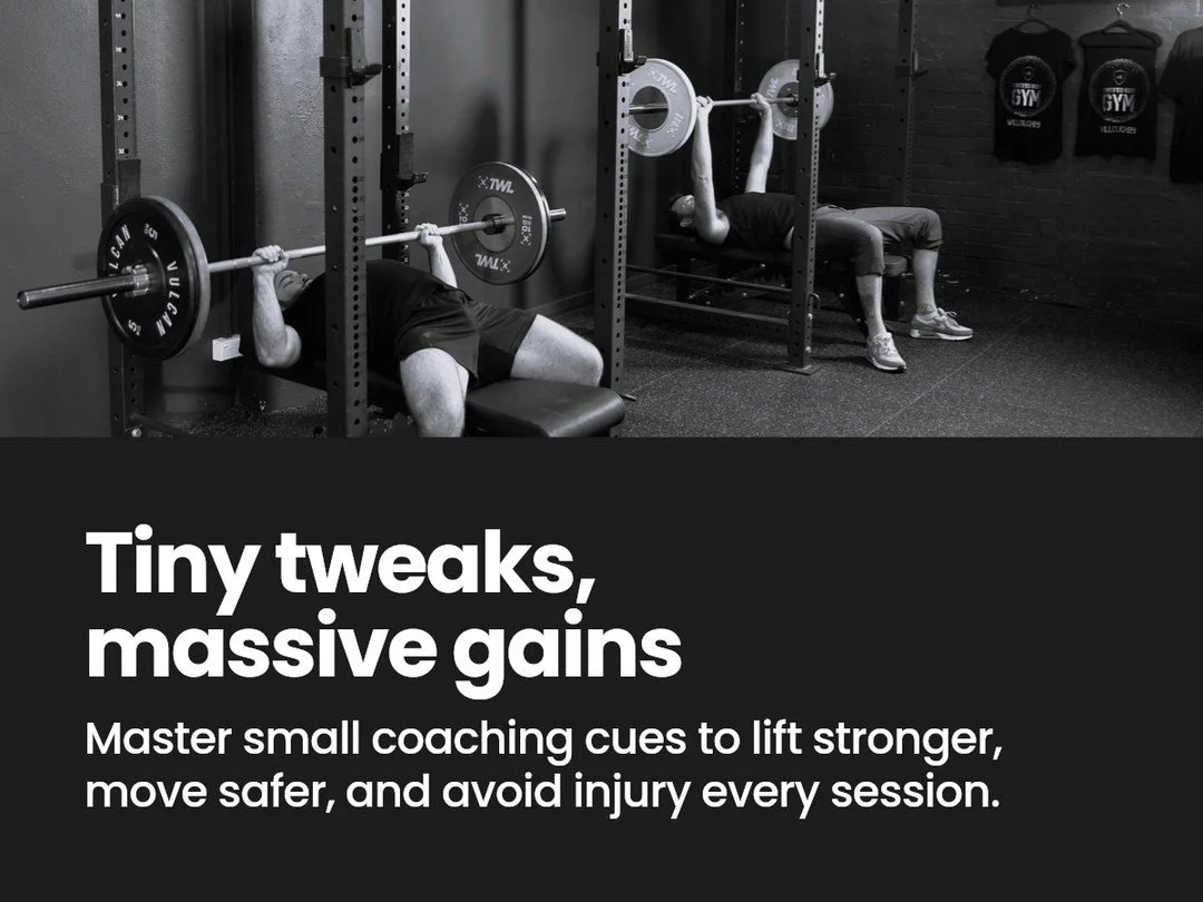 Small coaching cues can change your lifts and improve movement quality more than you think. At Fortified Body Gym, we focus on technique-first training to build stronger, safer bodies. Simple adjustments like brace your core before lifting, drive thr