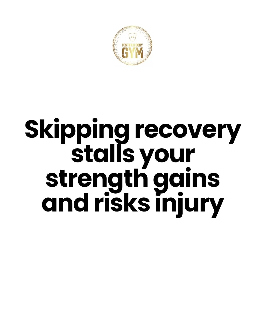 Are you skipping recovery without realising it?

Smart training plans don't just build fatigue&mdash;they build resilience, strength, and long-term progress. Skipping recovery can cost you more than just sore muscles; it stalls gains and increases in