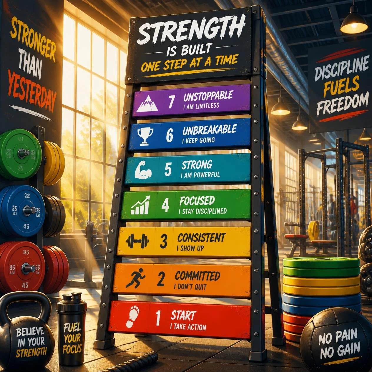 Strength Is Built One Step at a Time: The 7 Stages of Every Strength Journey