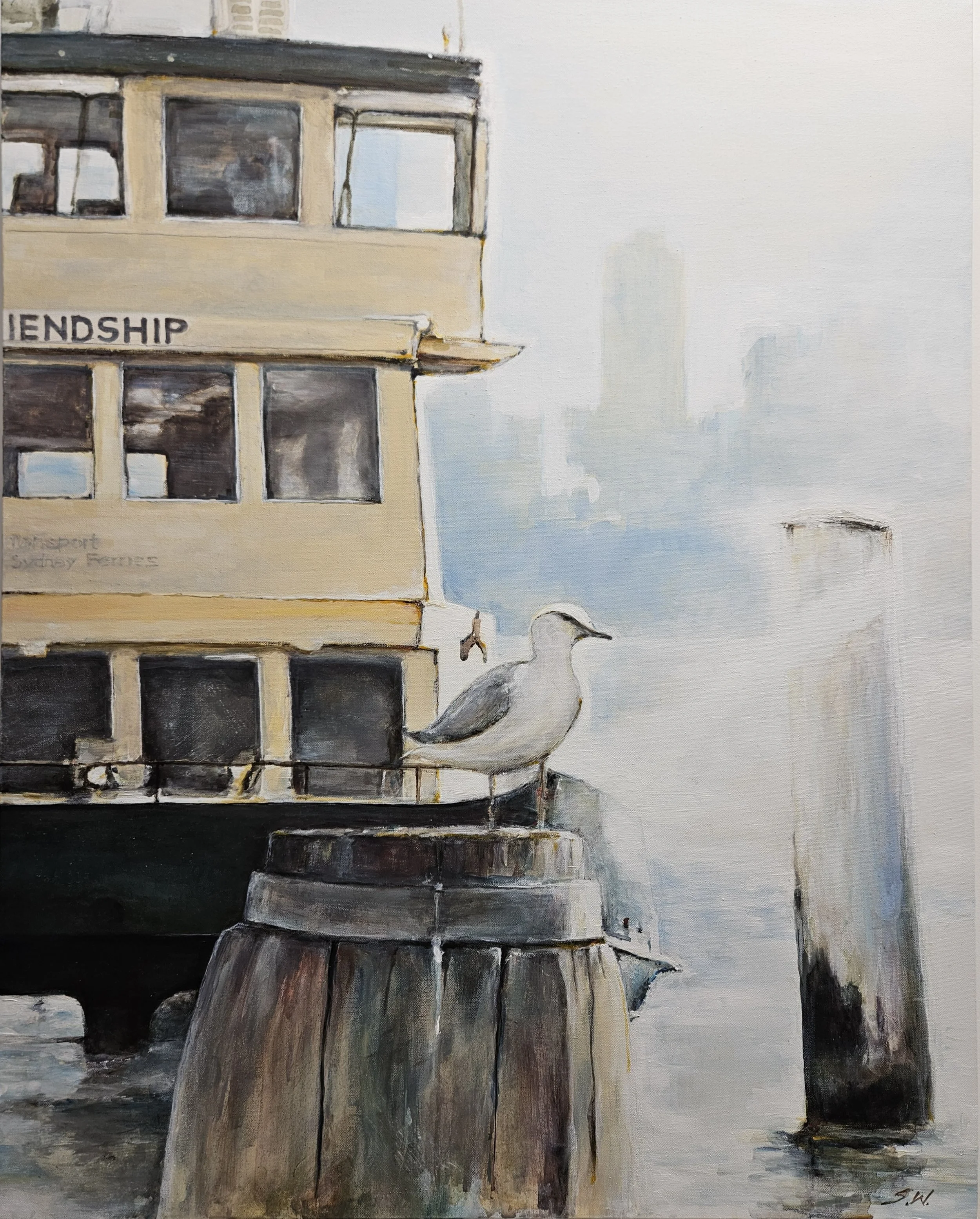 The Iconic Harbour Ferries by Sing Wong