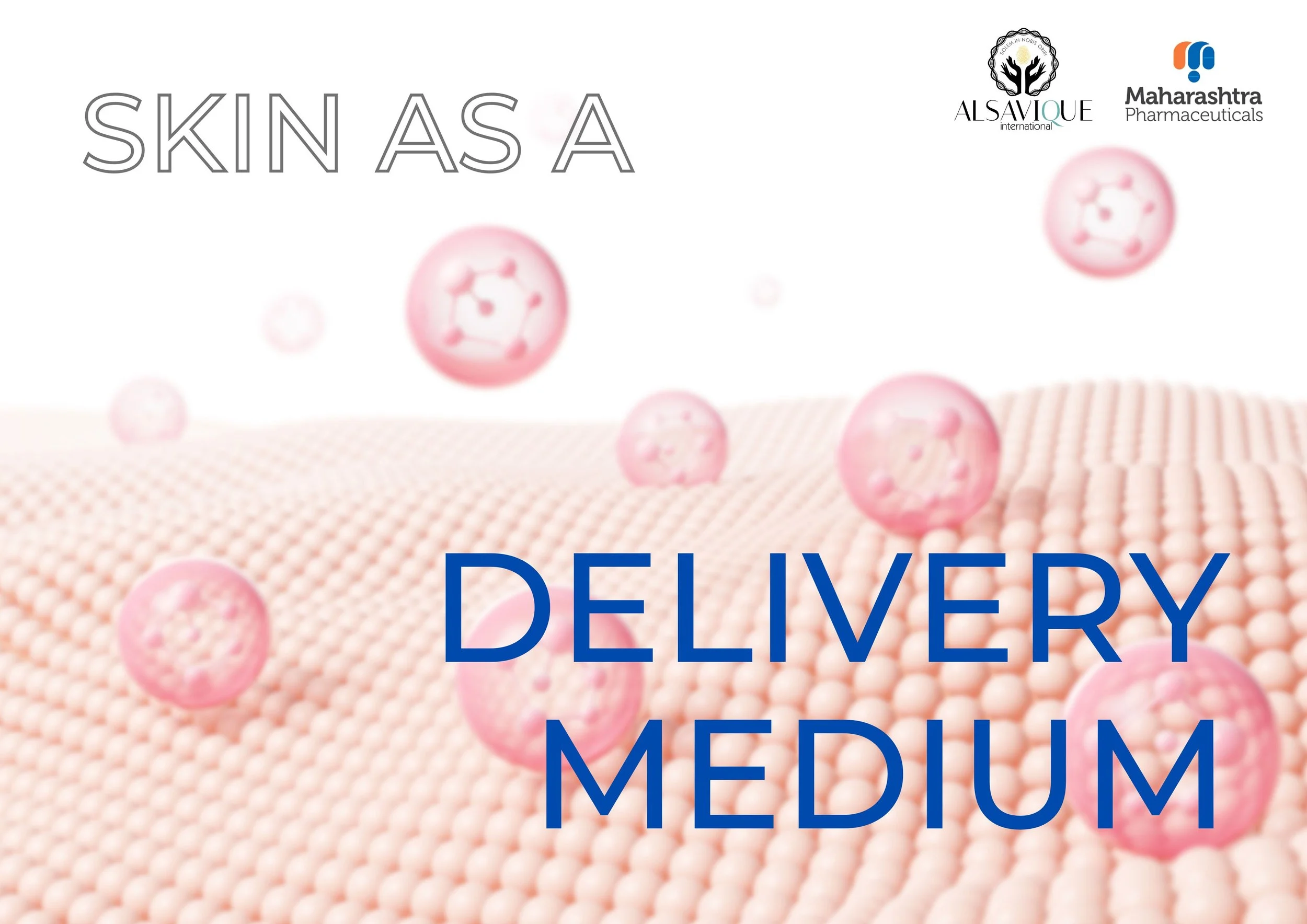 The skin serves as an effective medium for actives delivery due to its large surface area and rich blood supply, making it an ideal route for administering active ingredients non-invasively.