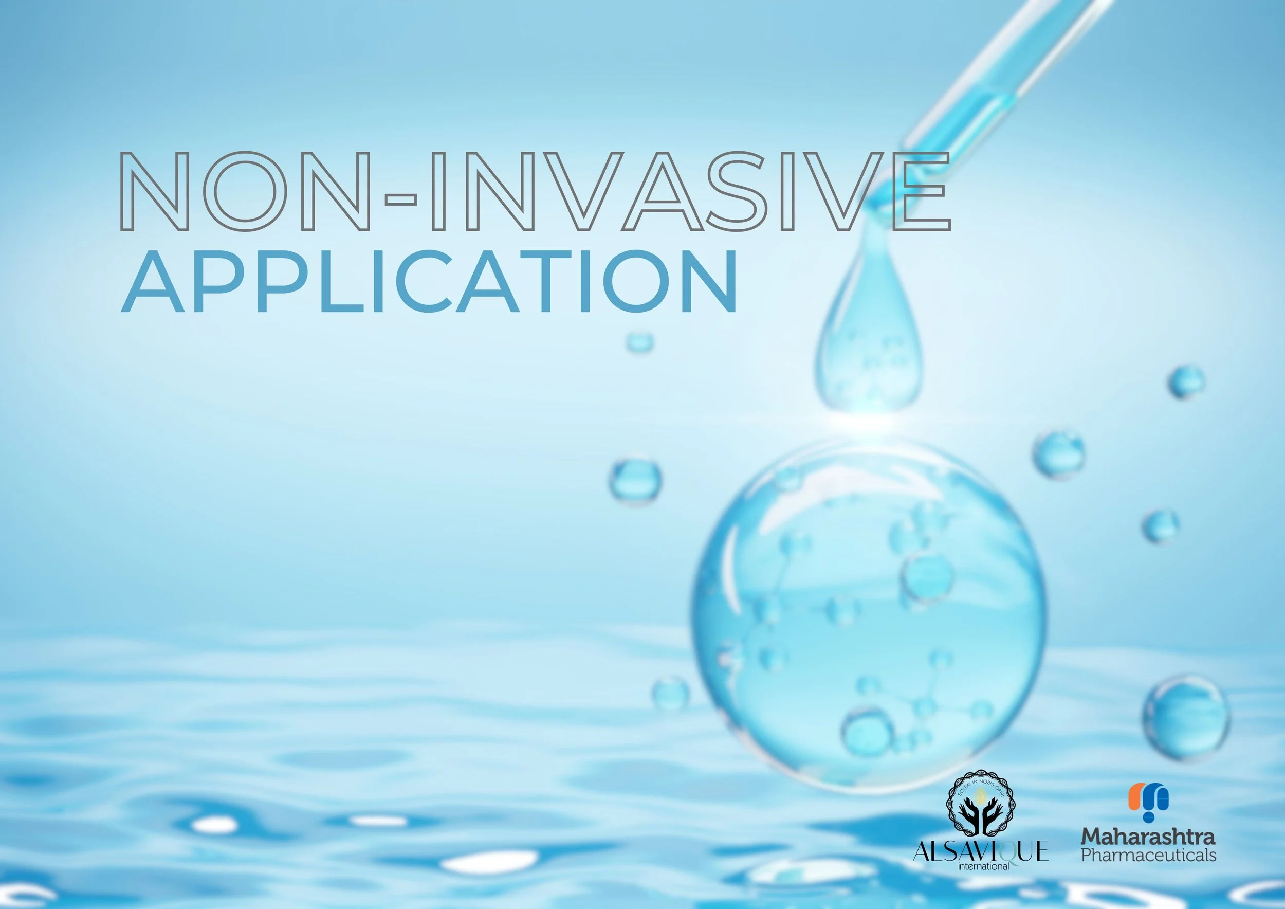 The transdermal method provides a non-invasive alternative to injections, eliminating needle-associated pain and complications, enhancing patient comfort and compliance.