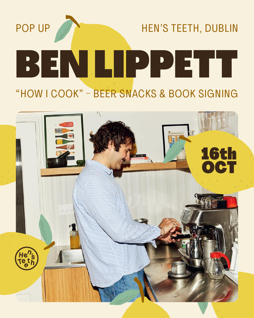 Ben Lippett Pop Up