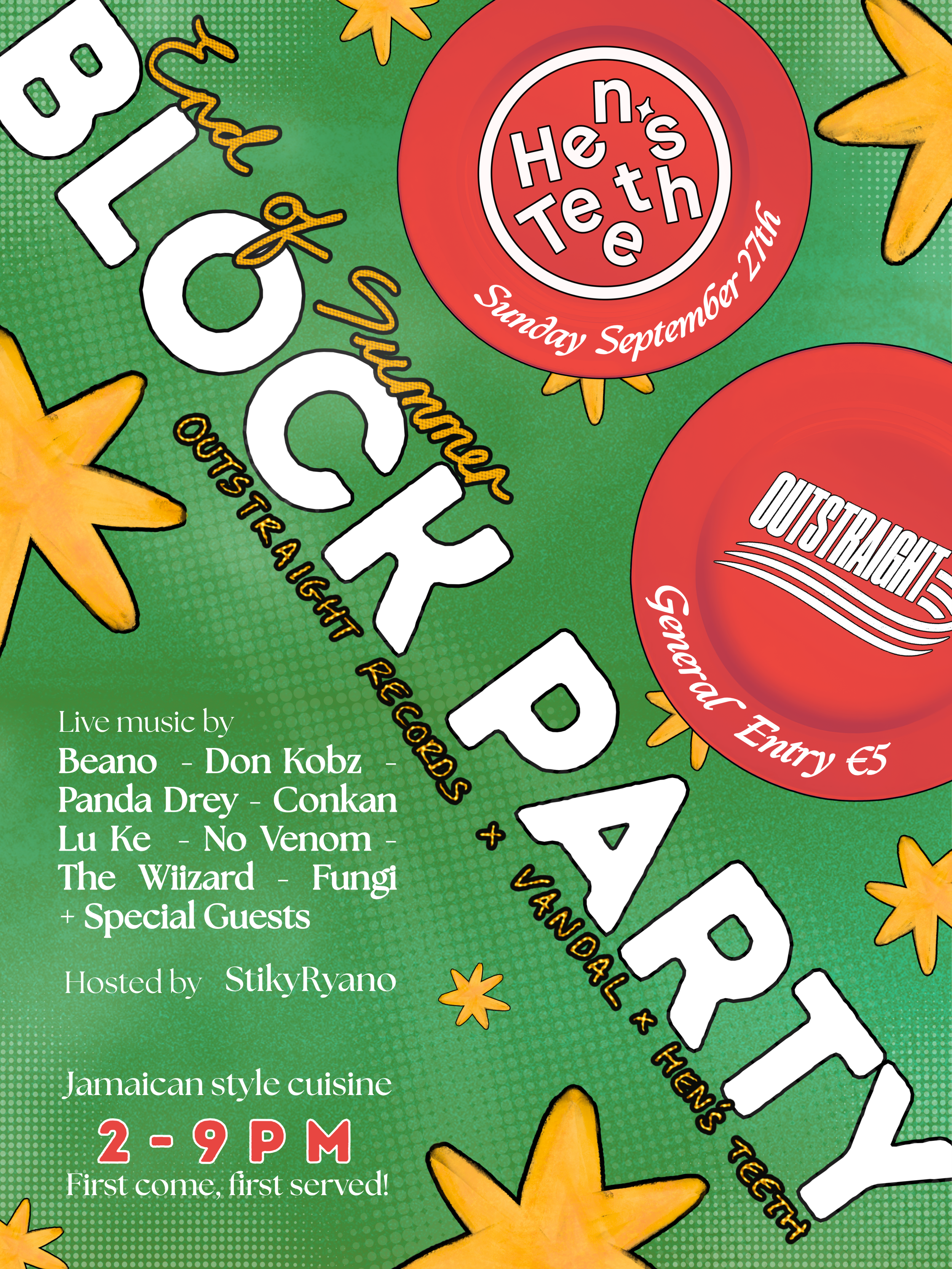 Outstraight Presents: End of Summer Block Party