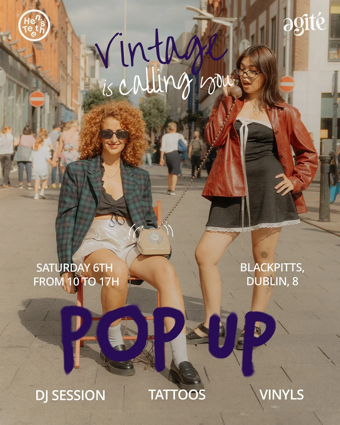 Agite Vintage Pop-Up