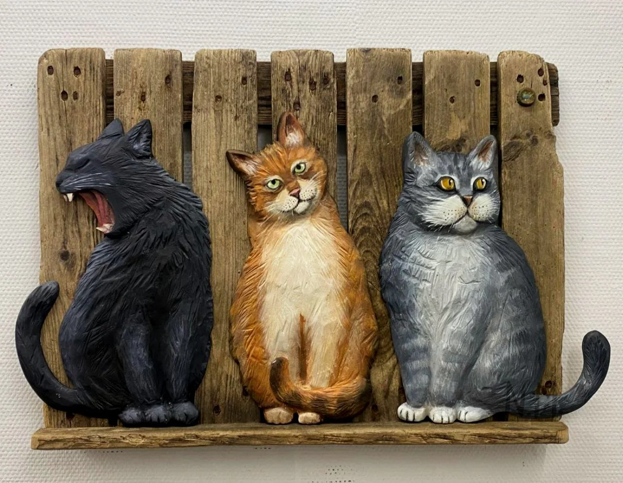 Neue Arbeiten und ein Blick unter die Farbschichten