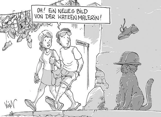 Comic-Zeichner Kim Schmidt