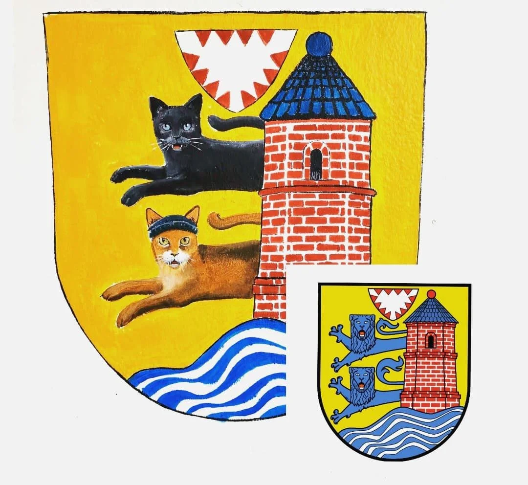 Das Flensburger Wappen im Nordertor