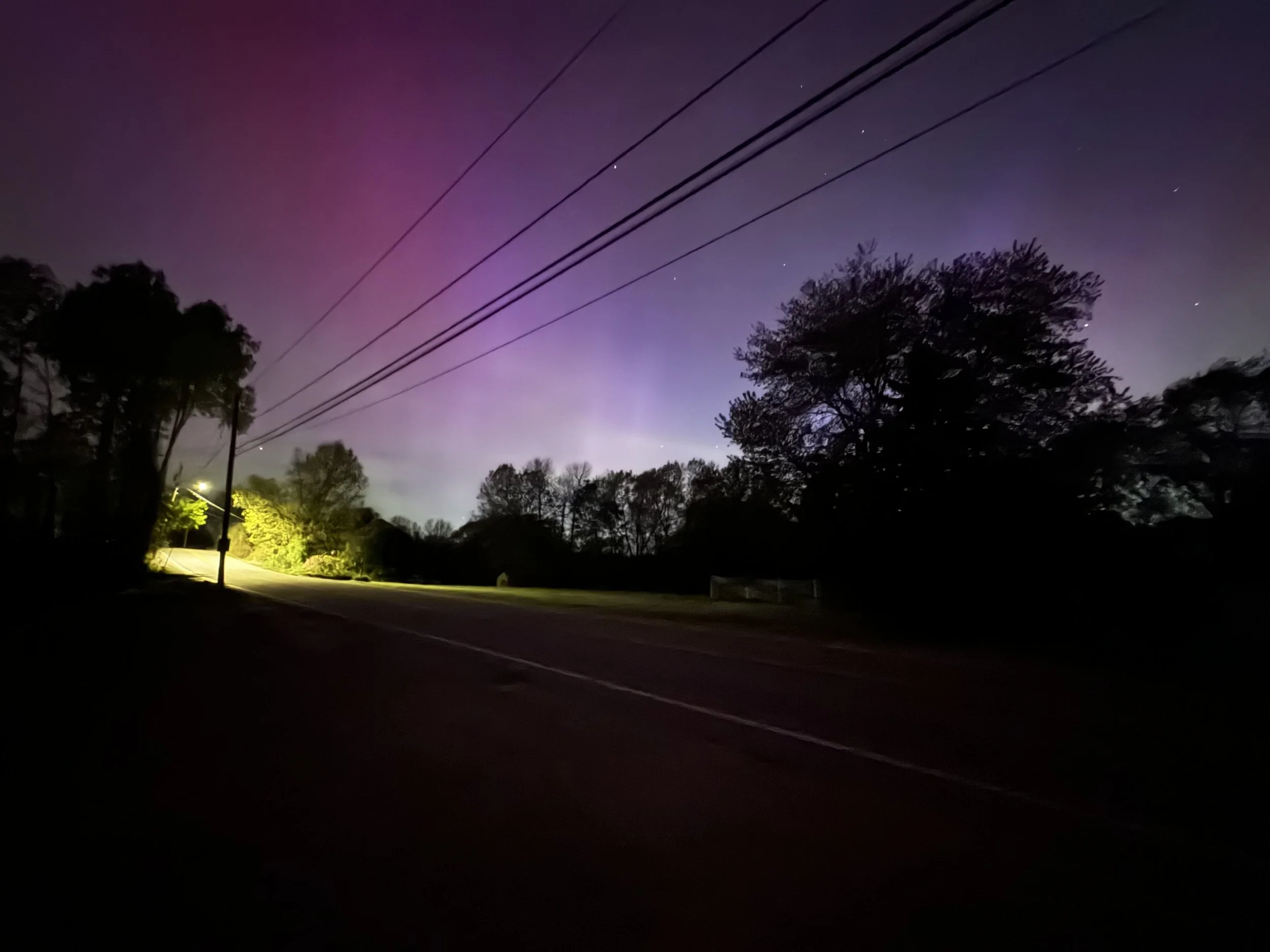Aurora Lights up the Skies. 