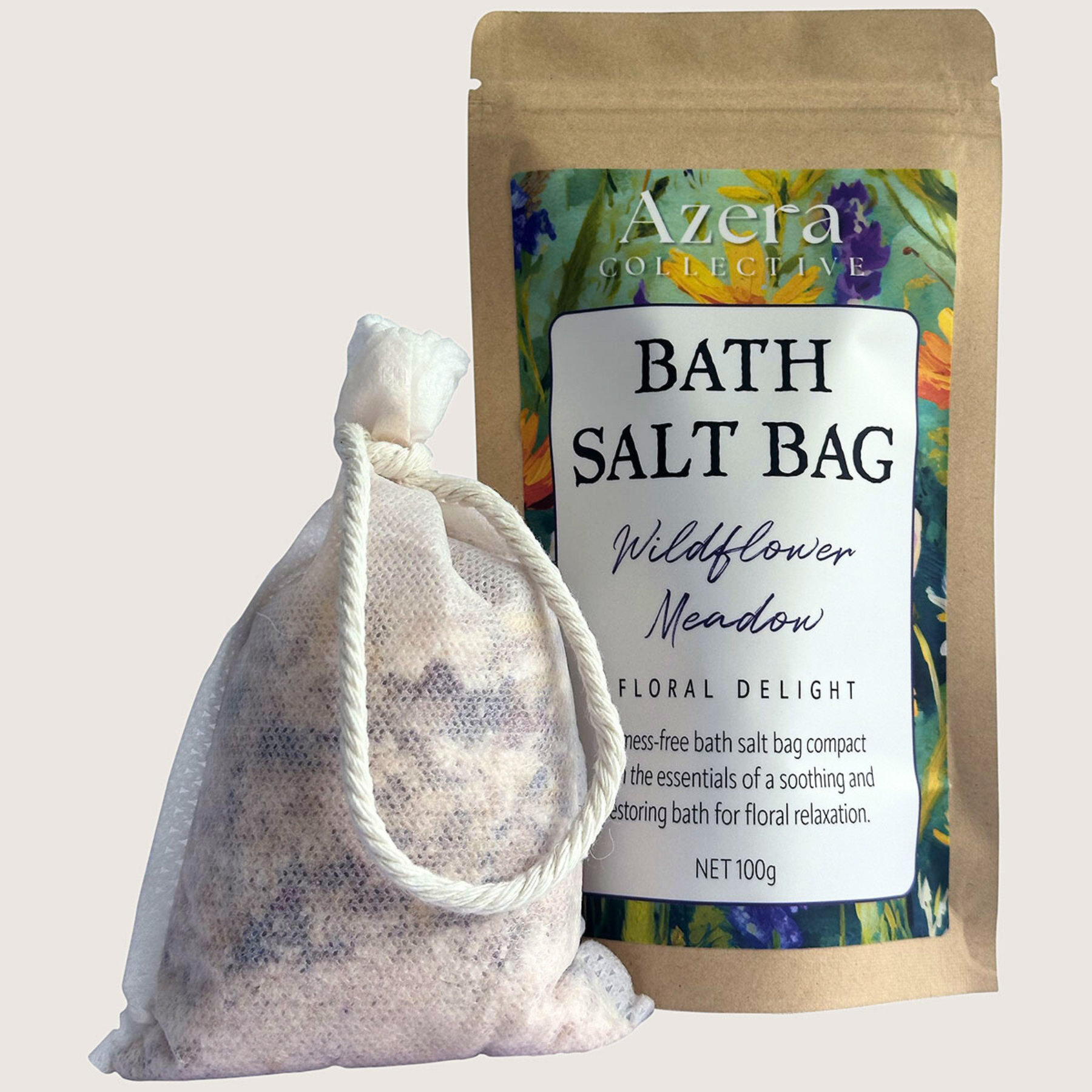 Bath Salt Bag - Wildflower Meadow