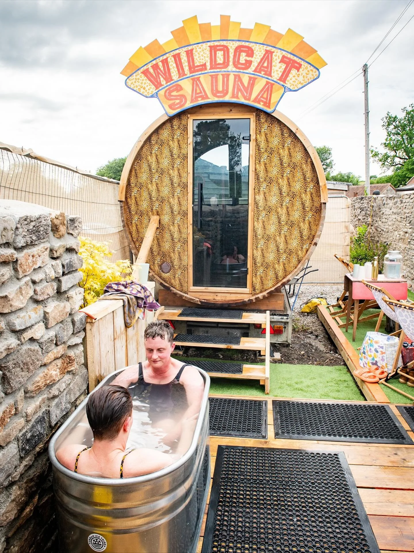 Hot news…
We’ll be bidding a fond farewell to the sauna in Shepton Mallet after this weekend, tomorrow will be our last time lighting the fires there - but don’t worry… 🔥
We’ve had a wonderful time at Rock Farm and