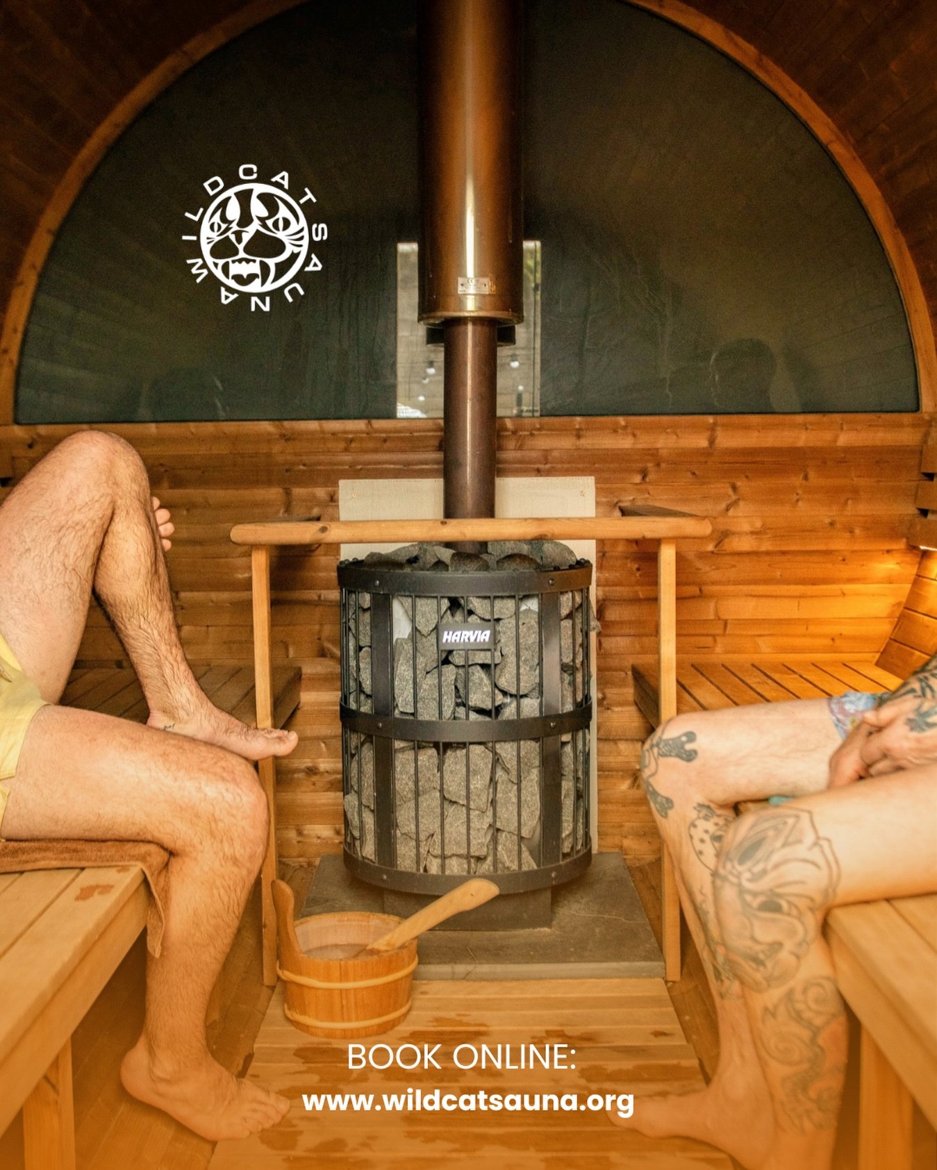 Happy Wednesday to our Wildcat community 🐾💛 

We&rsquo;re open as usual for the rest of the week, come and escape the cold in our wood fired sauna&rsquo;s 🪵🔥

#wildcatsauna #sauna #icebath #frome #selfcare