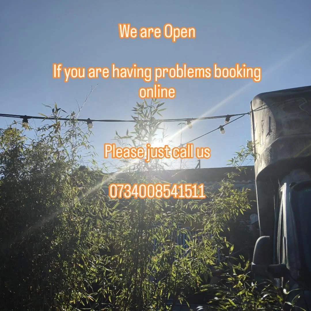Lovely folk, Do not fear - WE ARE OPEN. 🔥💦🔥
If you are having issues with our website please do just call us.
07340085415
We can book you in &amp; take payment by card on your arrival.
It's a stunning day here at Wild Cat Sauna &amp; Cold plunges 