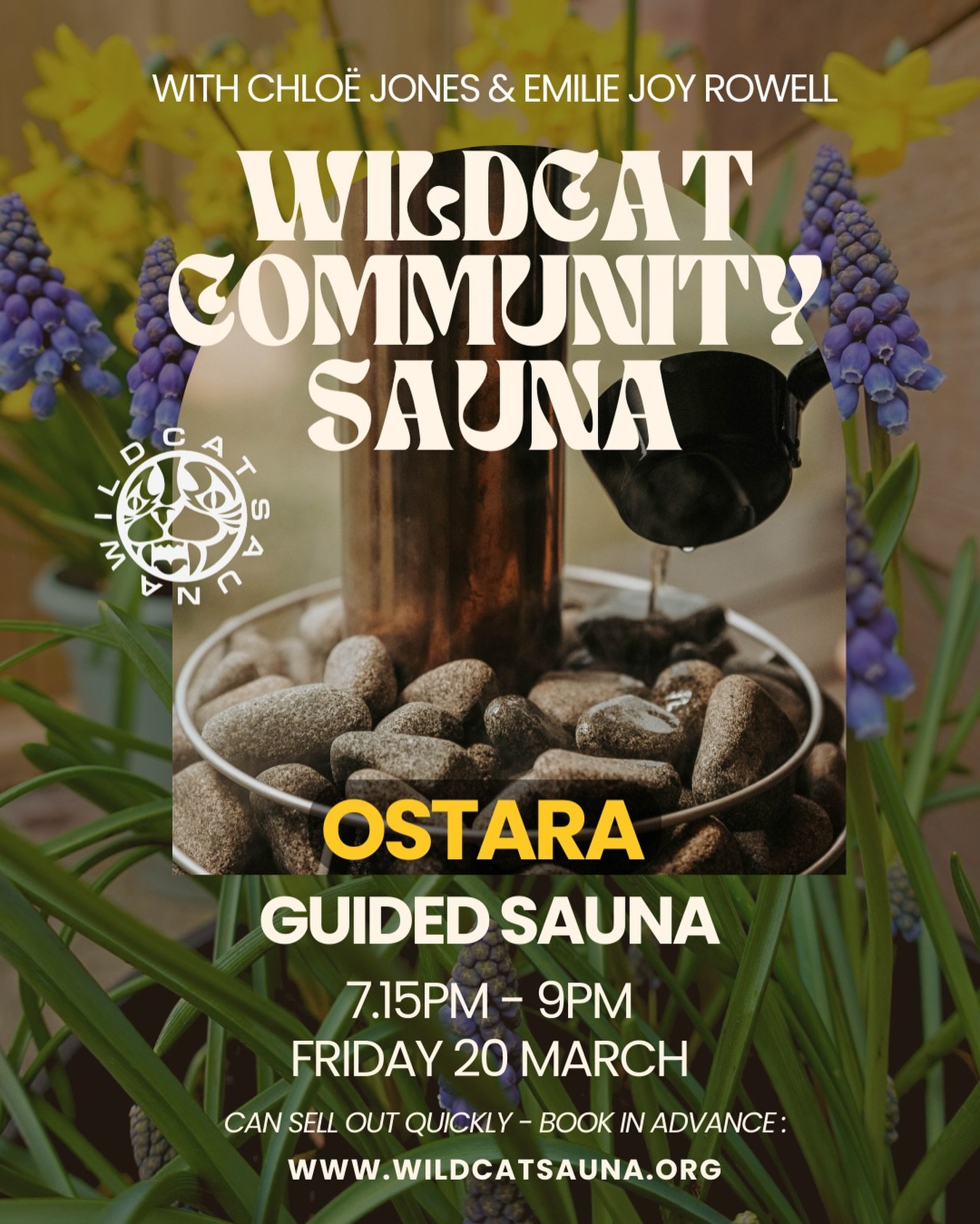 Guided Sauna for Spring Equinox - Celebrate Ostara and the arrival of spring🌷🌿🌼

As winter fades and the days grow longer, the Spring Equinox offers a moment of balance, between dark and light, stillness and movement, rest and growth. It&rsquo;s a