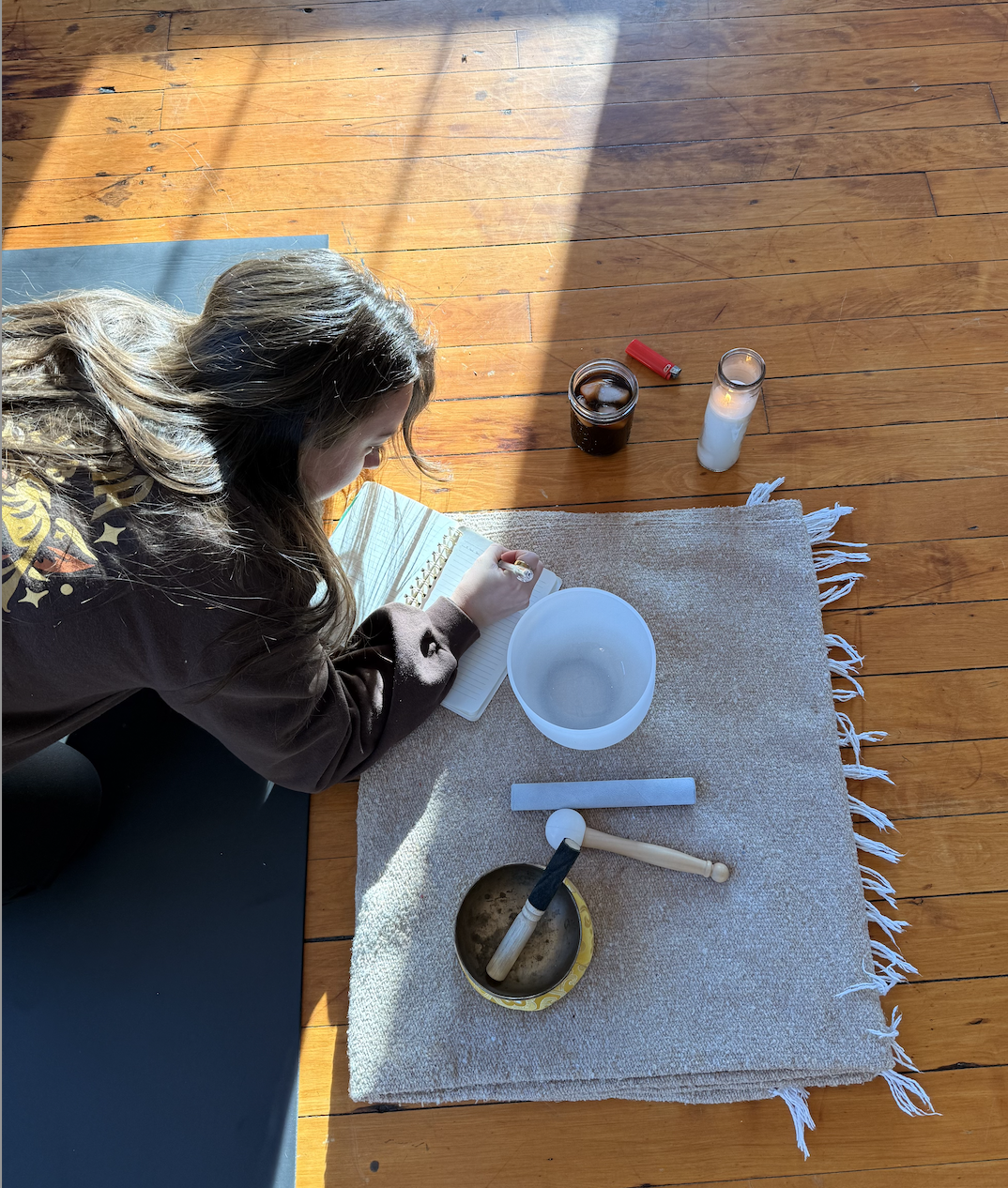 yoga + writing workshop