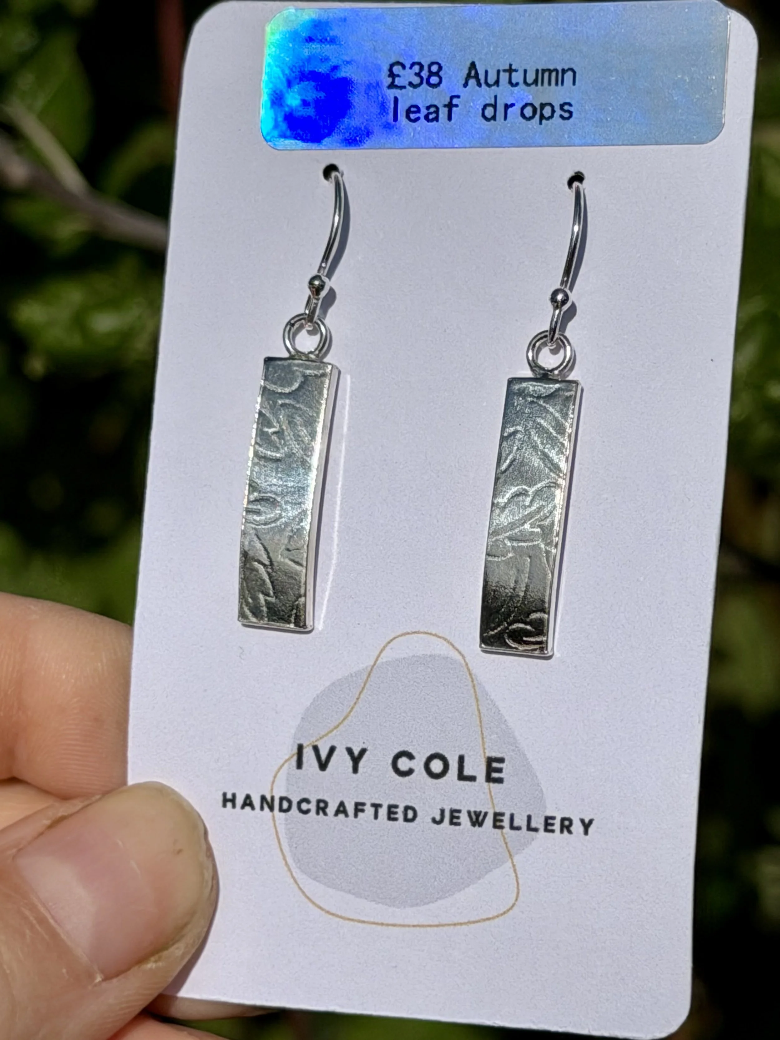 Autumn Leaf Drop Earrings