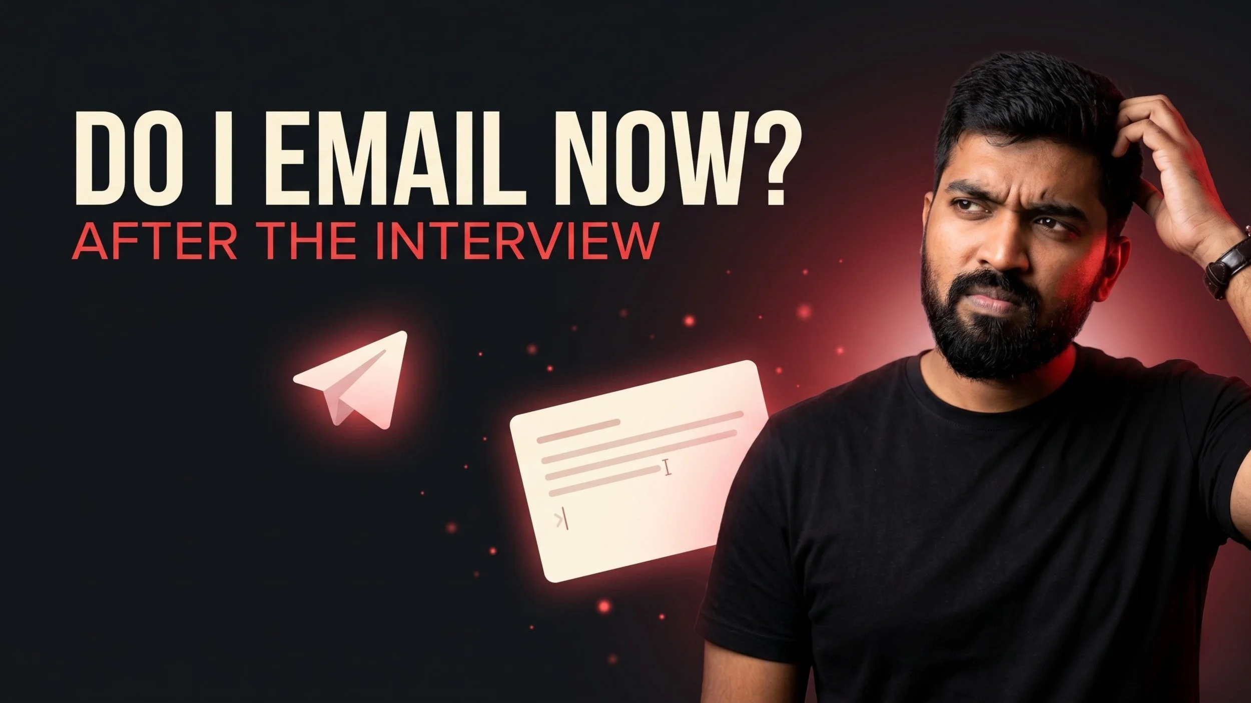 Do I Email Now, or Will They Think I'm Desperate?