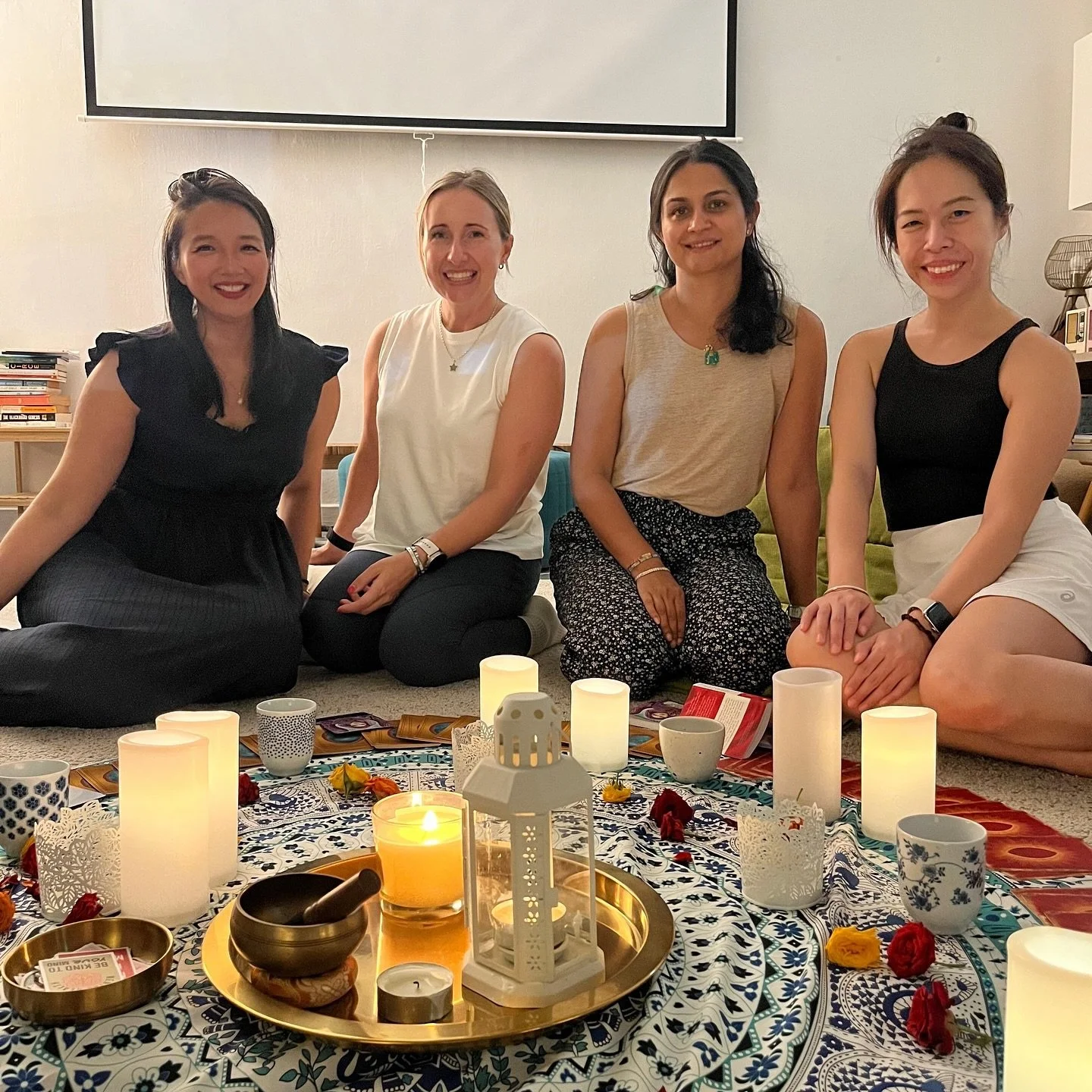 Last week I enjoyed the most beautiful Feminine Embodiment Circle ✨

Sophie creates such a safe space &mdash; where, with time to breathe and reflect, things can surface you didn&rsquo;t even realise you were holding. You leave with more awareness, m