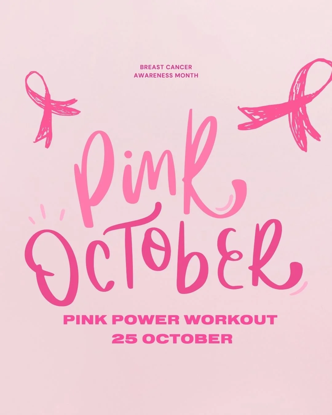 Pink Power Workout In Support of Breast Cancer Foundation