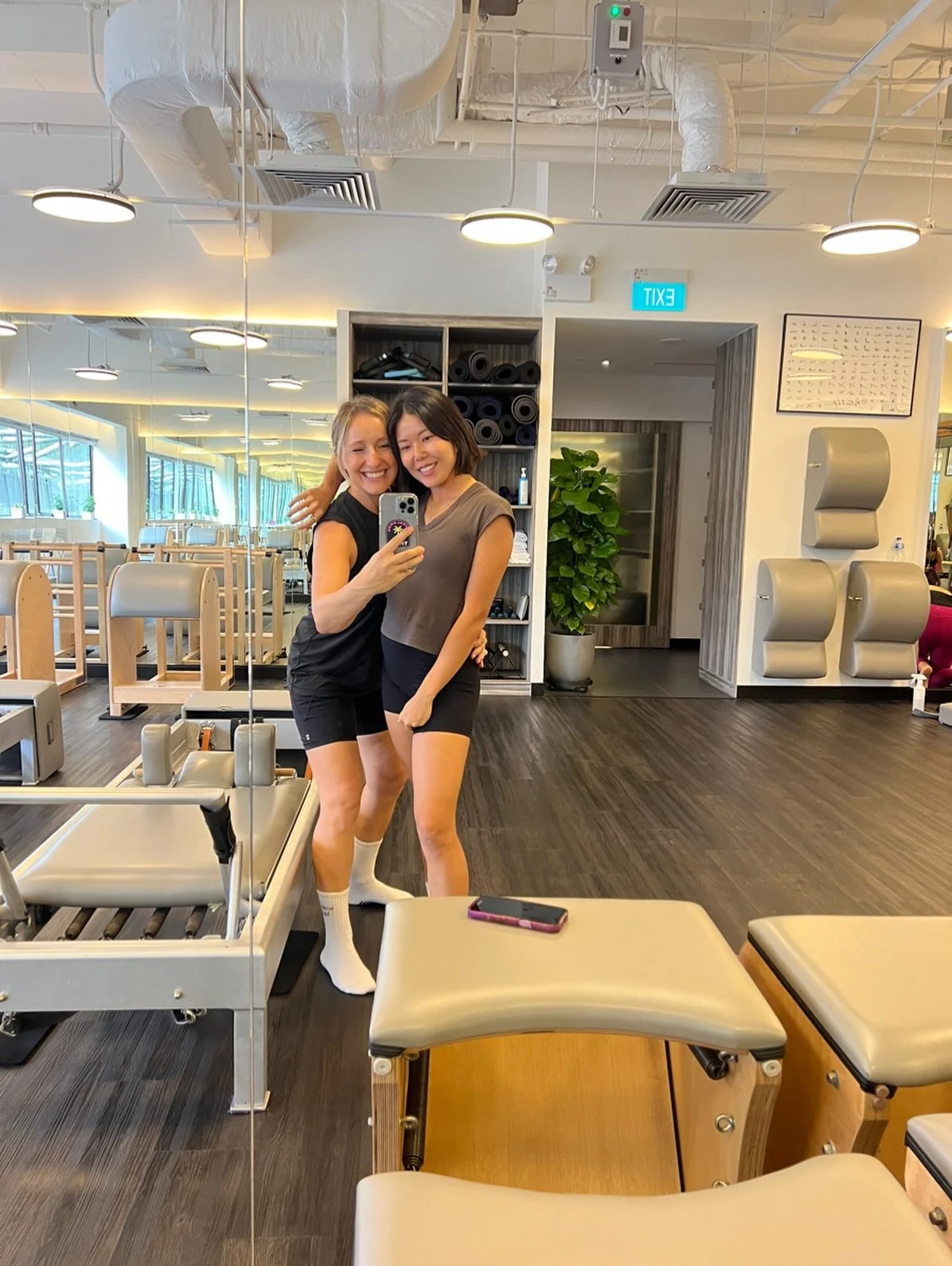 Being the body for a friends classical Pilates training last week. More structure, more control, less flow and freedom&hellip; plenty to learn as a teacher. Plus very interesting to see how it started and how contemporary practice has evolved!