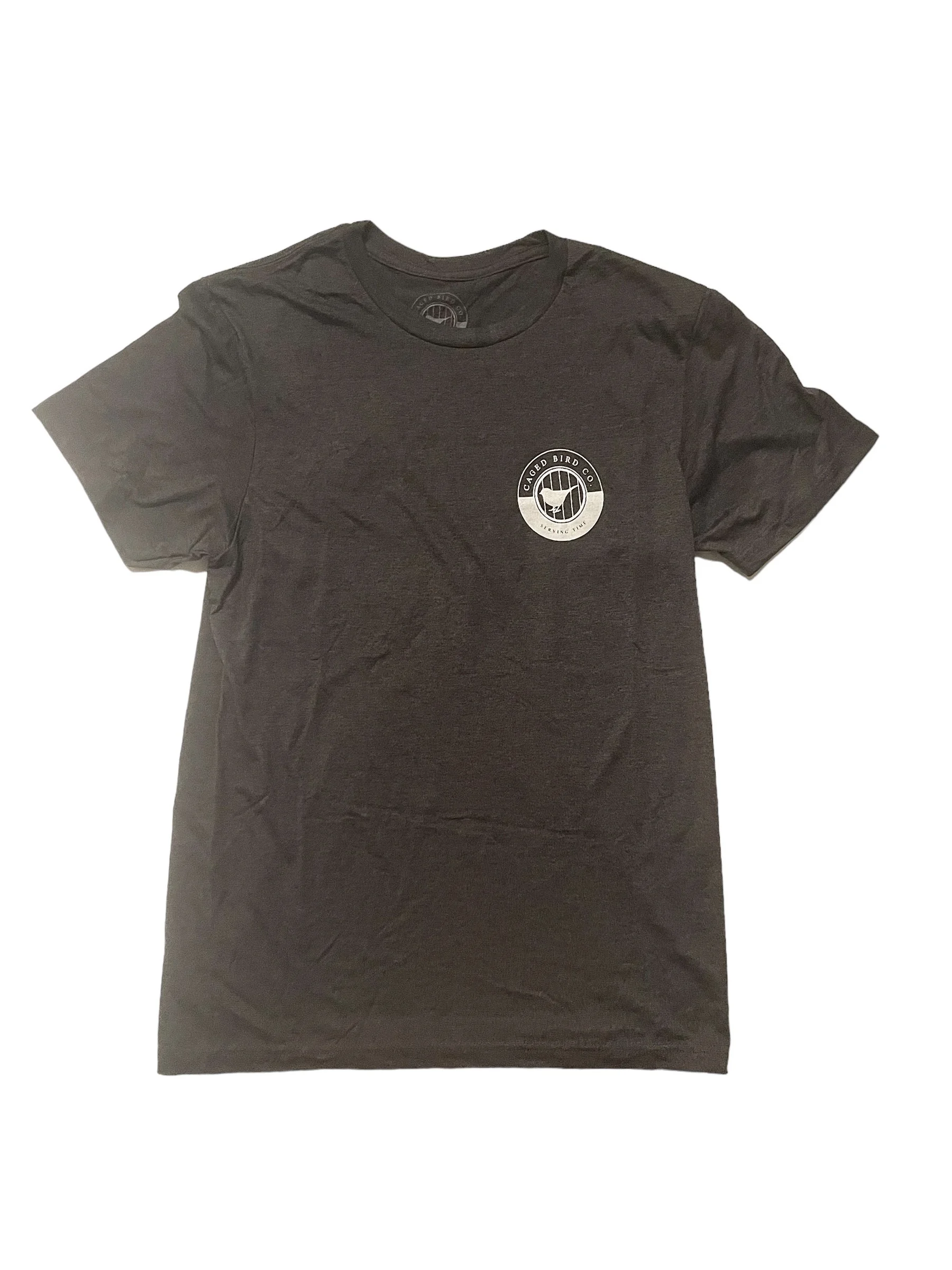 Dark Grey Original Caged Bird Tee