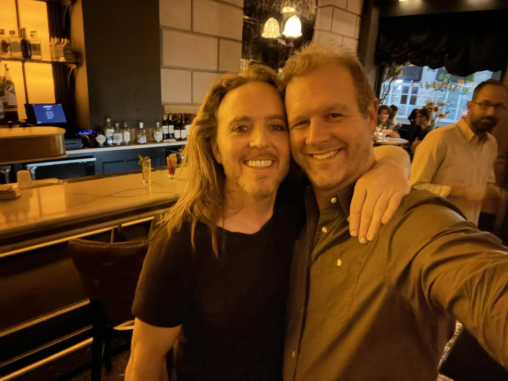 Tim Minchin absolutely killed it at NY&rsquo;s Town Hall last night. A beautiful, stunning, smart, and hilarious night of amazing music, stories, irreverent &amp; reverent philosophy and swearing. Fuck it was good. 

We met Tim back in 2017, when we 
