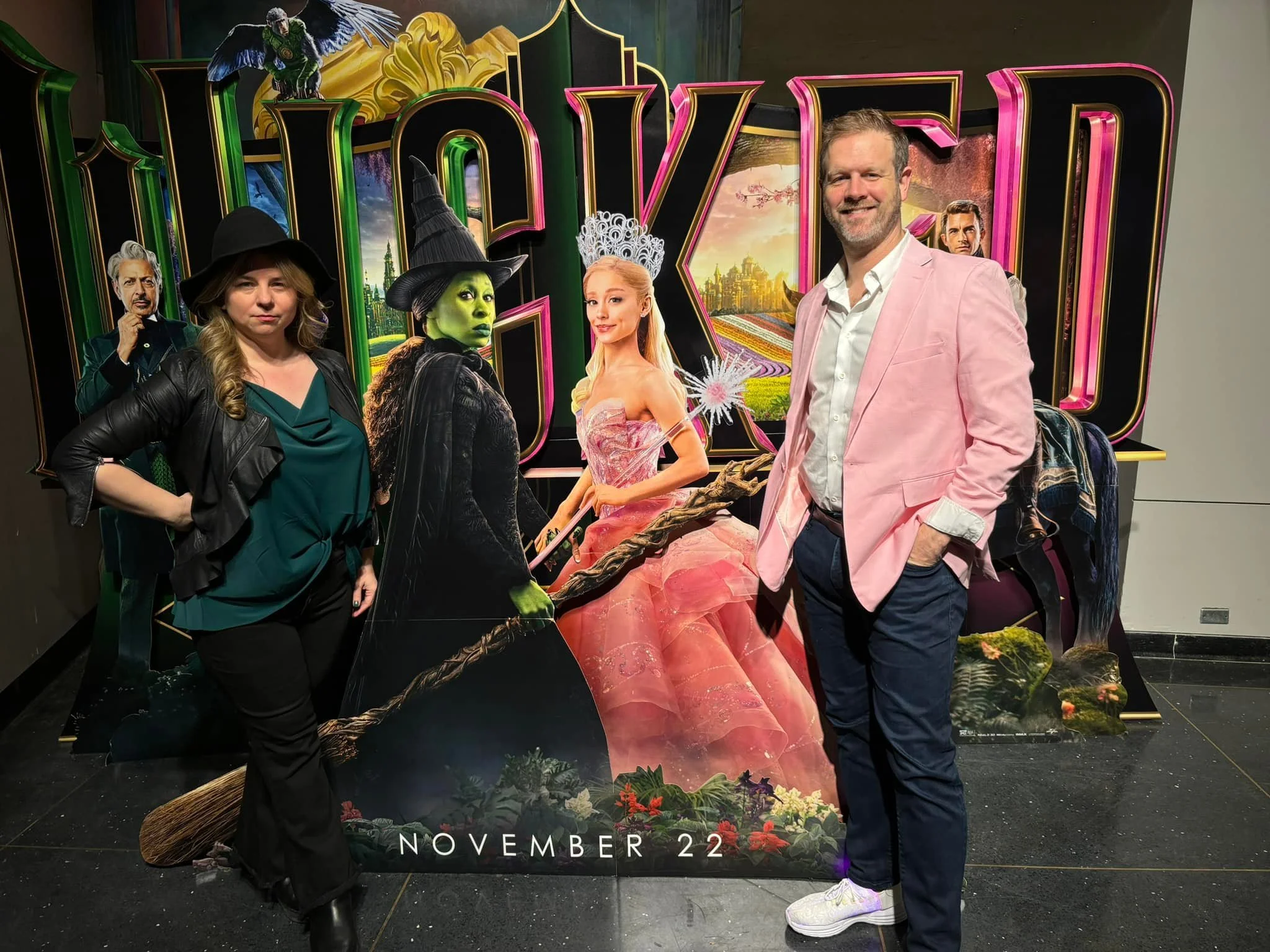 Wicked part 1 is INCREDIBLE! You may know we&rsquo;re fans &amp; that we named our cat Elphaba, so we had high expectations - which it exceeded on every level! 💚💖