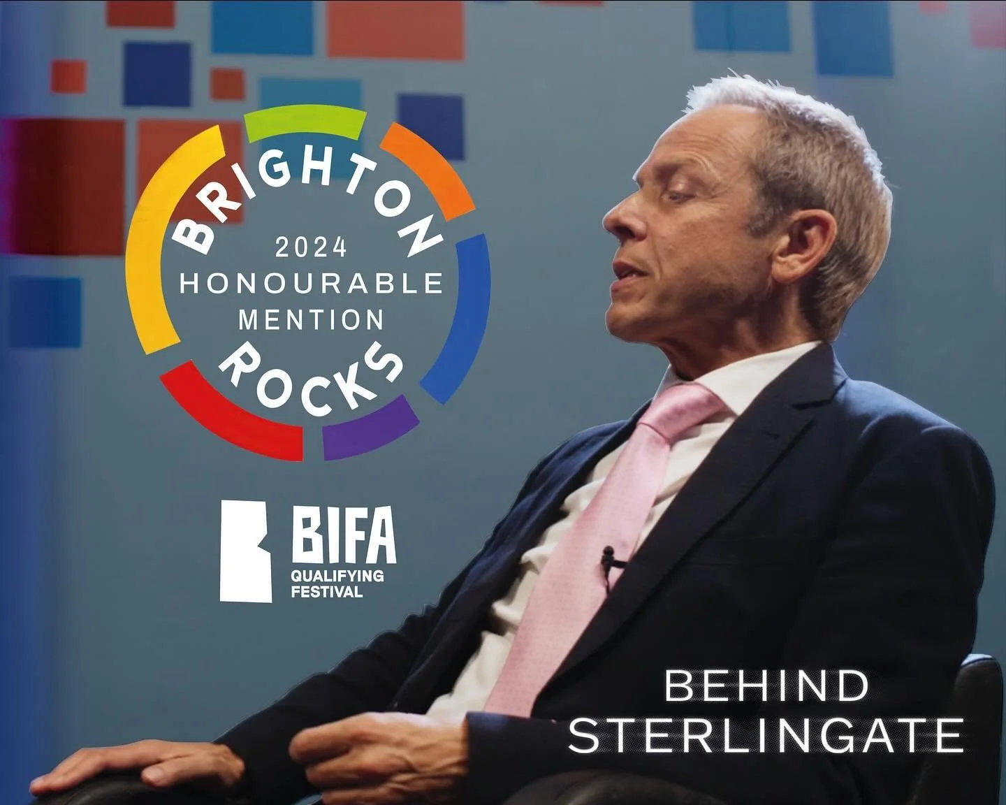 Behind Sterlingate has been selected as an honourable mention at Brighton Rocks Film Festival! Our first BIFA qualifying festival!