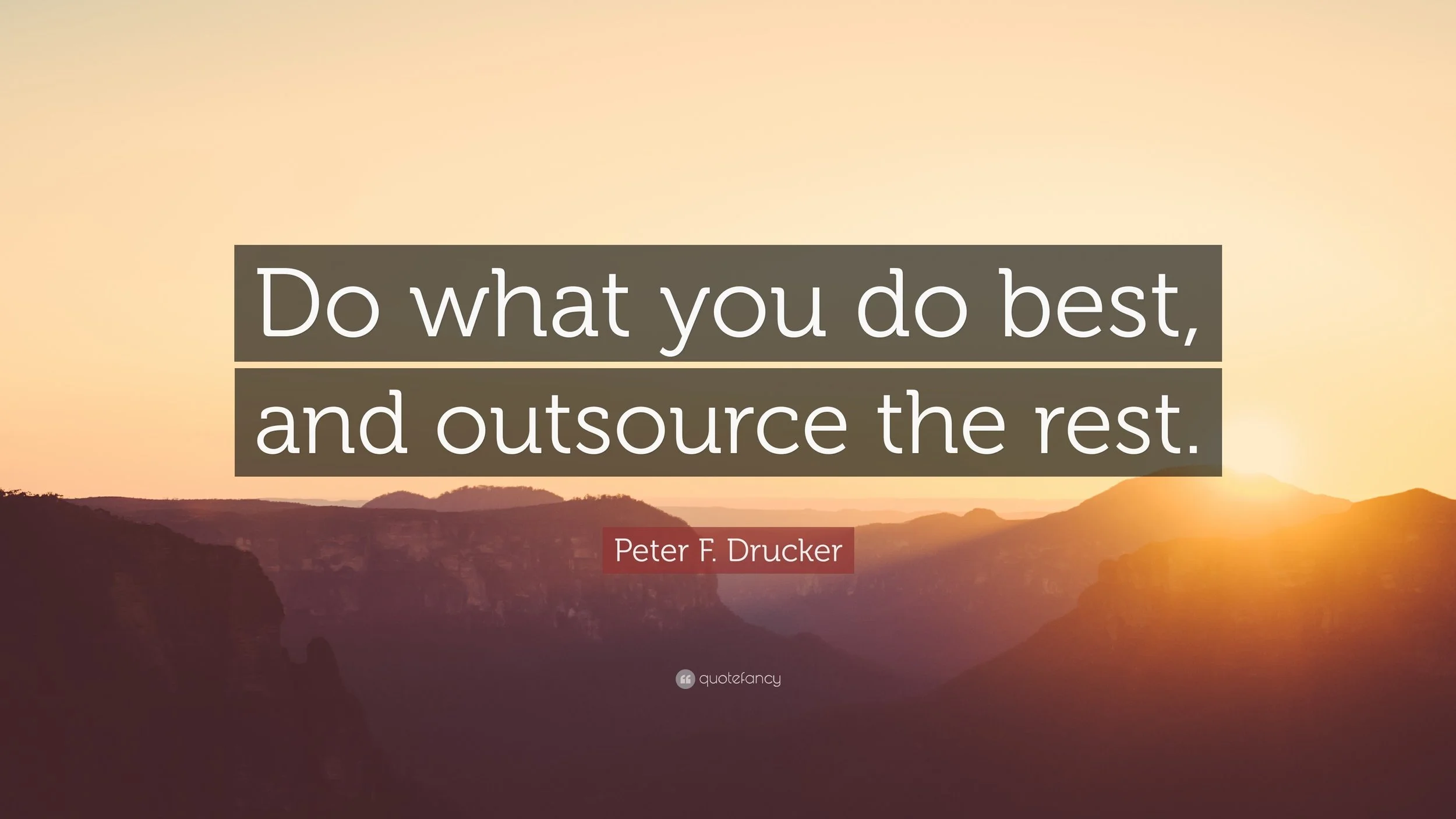 Founders, focus on what you do best!