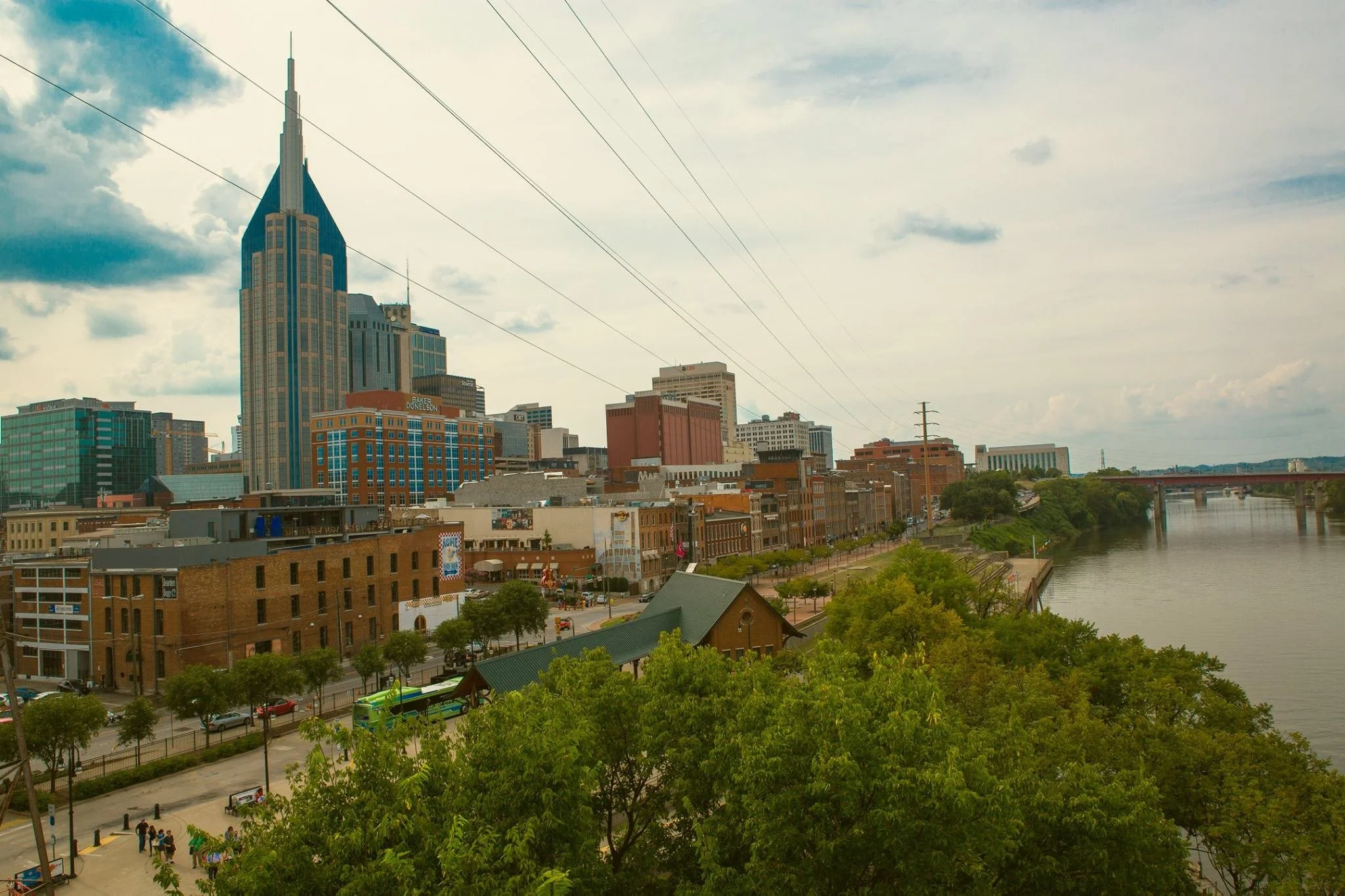 Nashville Skyline on the Cumberland River