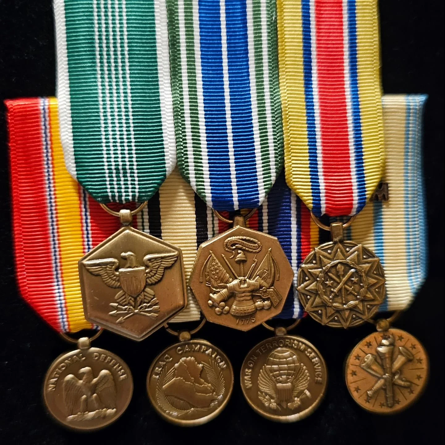 My Veteran's Day thought:

I'll never understand why folx get up in arms about 'participation trophies' for kids. The military gives out more participation awards than any school does. 

Pictured are mine:
(Starting Bottom Right)
Reserve Medal with &