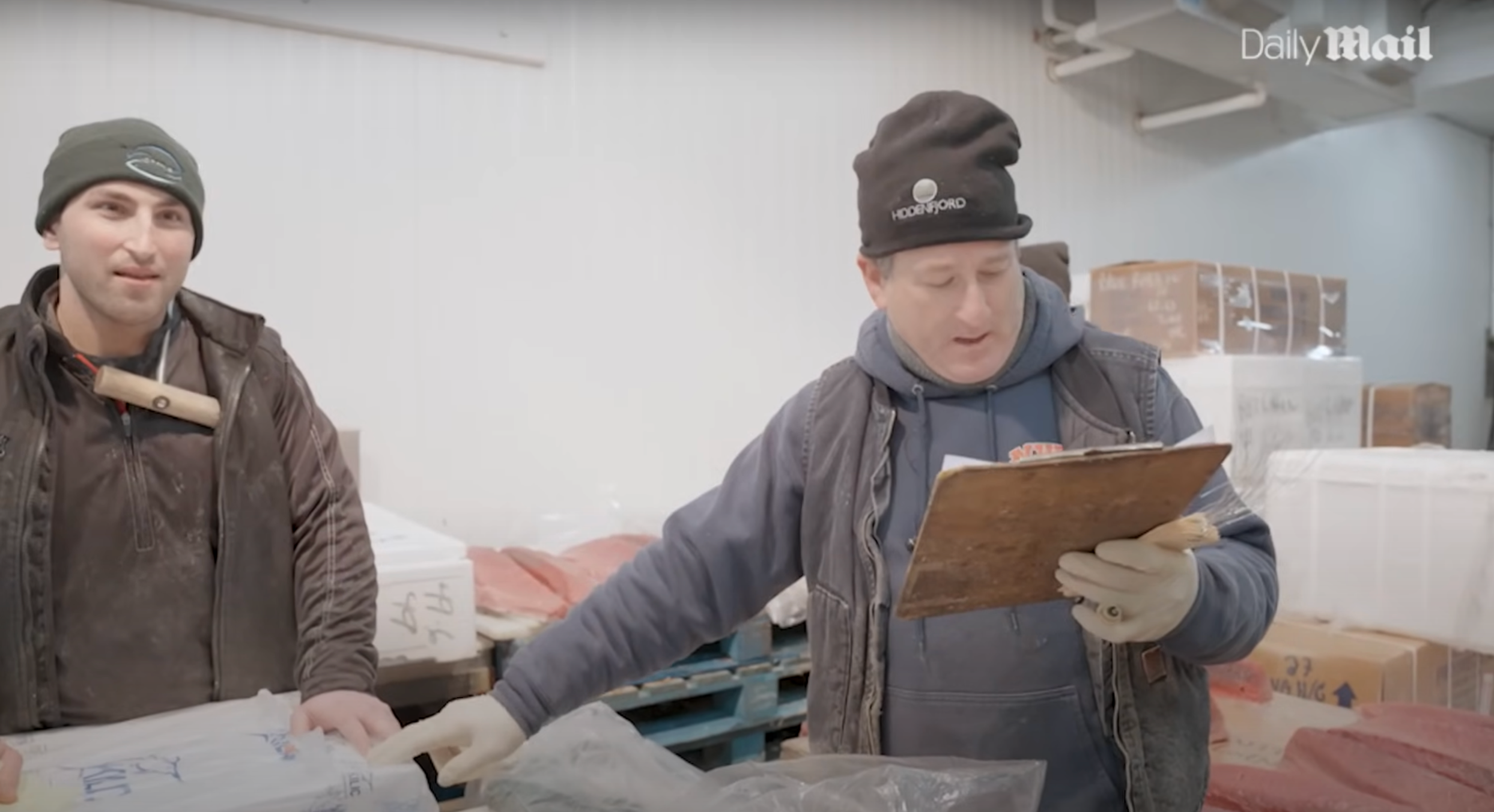 Daily Mail - World's Busiest - Fulton Fish Market