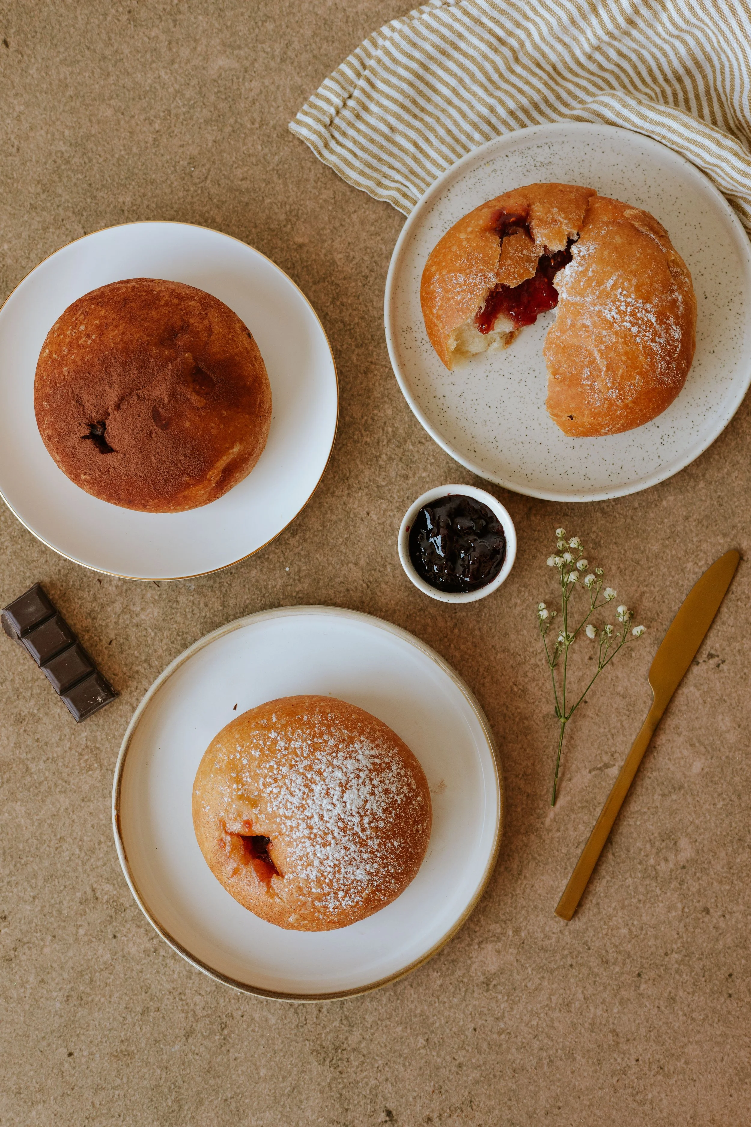 BEIGNET VEGAN CHOCOLAT OU FRAMBOISE