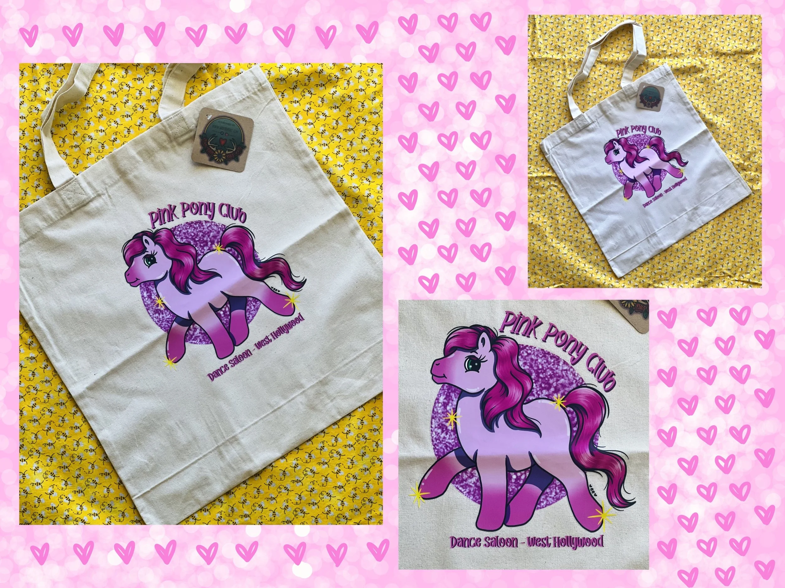 Pink Pony Club Tote Bag