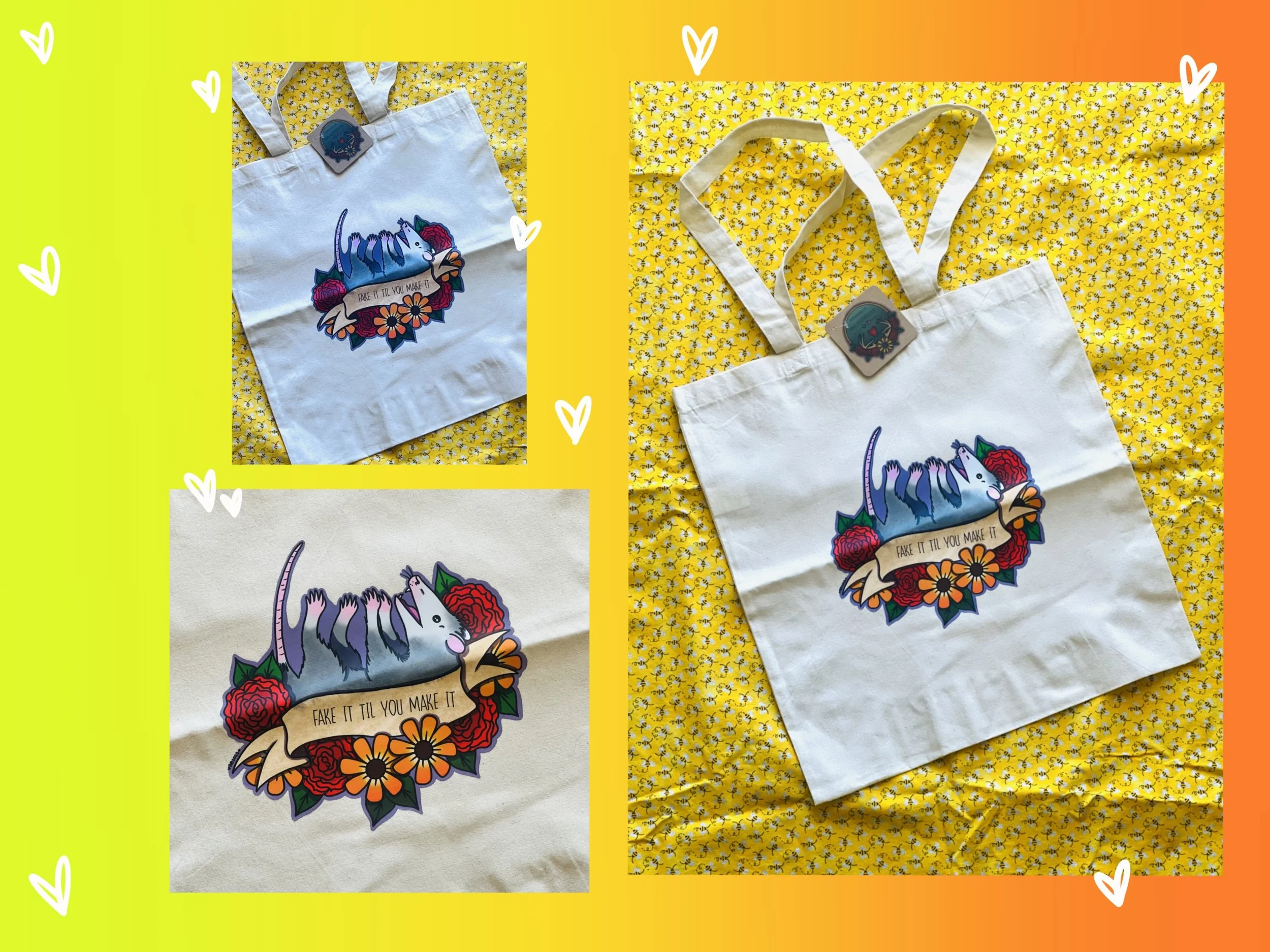 Fake It till You Make It Tote Bag