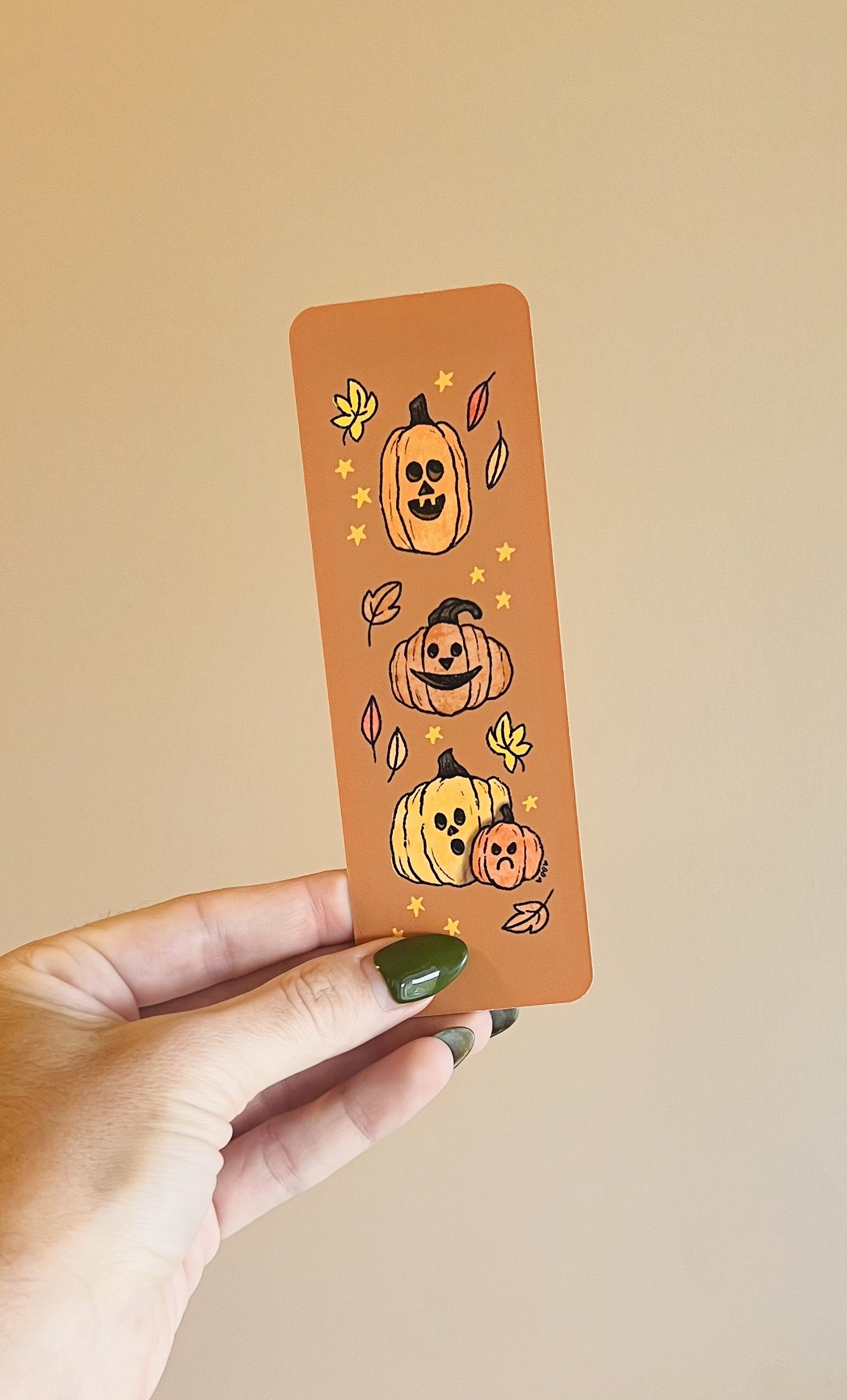 Pumpkin Parade Bookmark