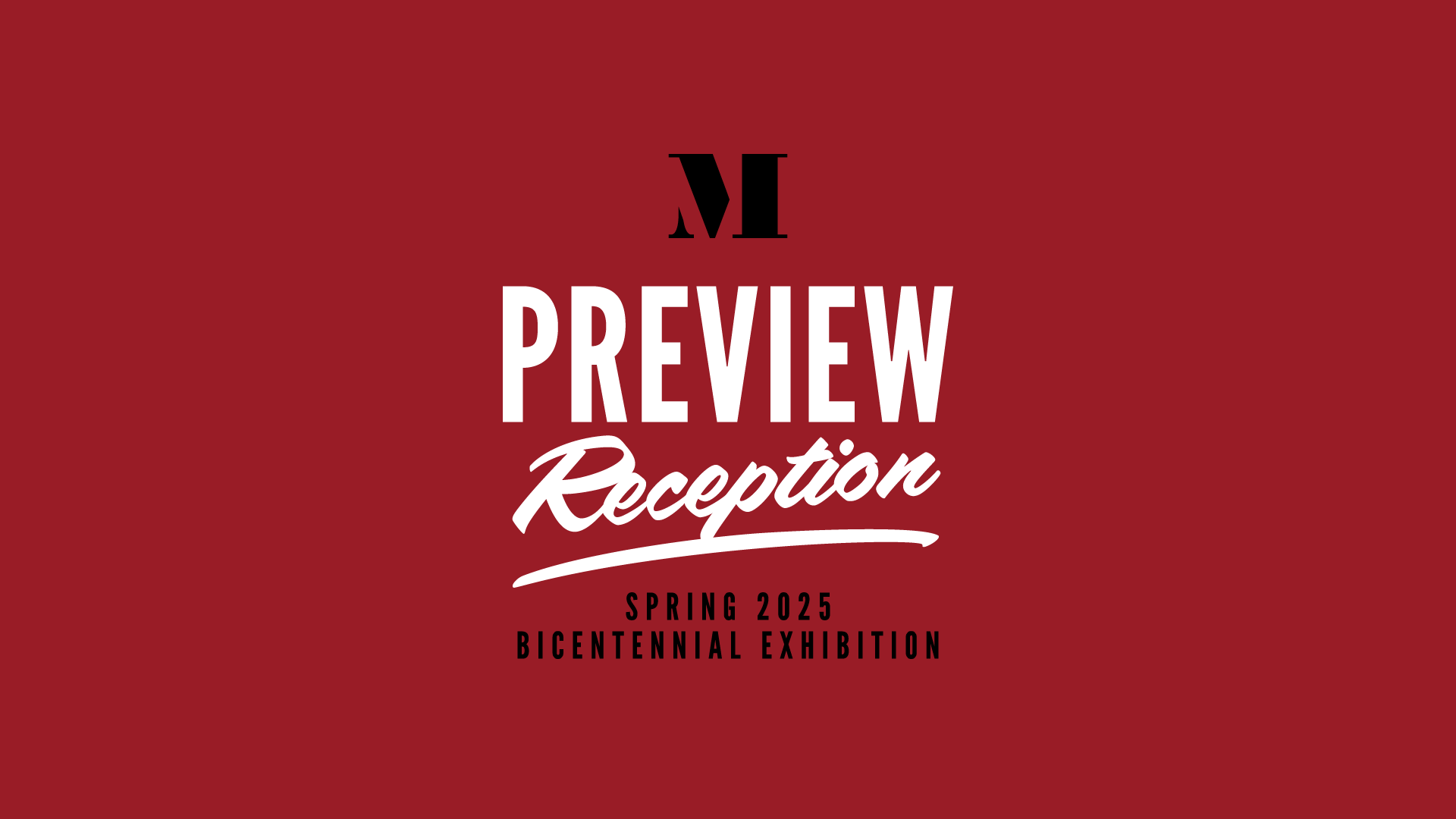 Spring 2025 Preview Reception