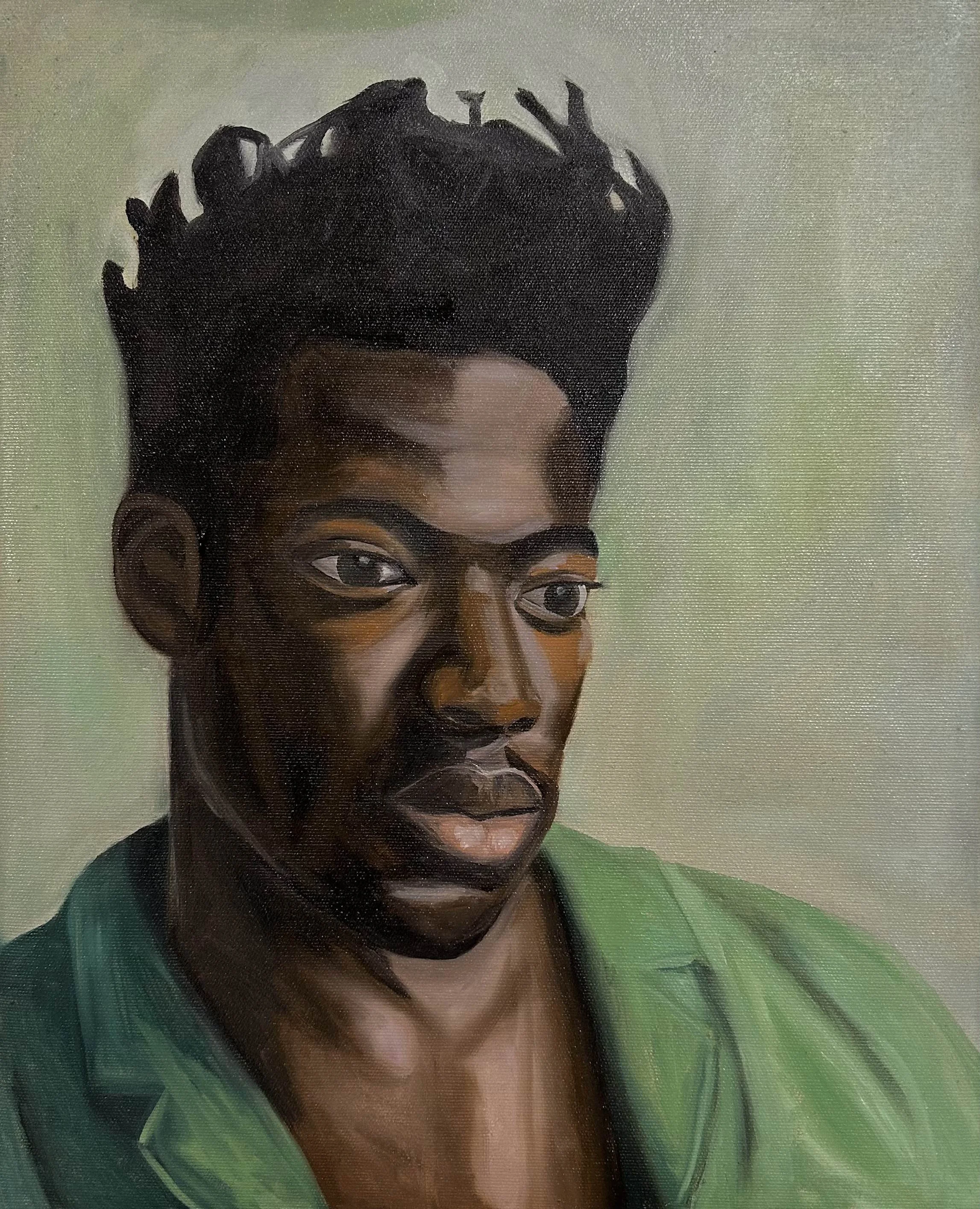 Verde Original Oil Painting