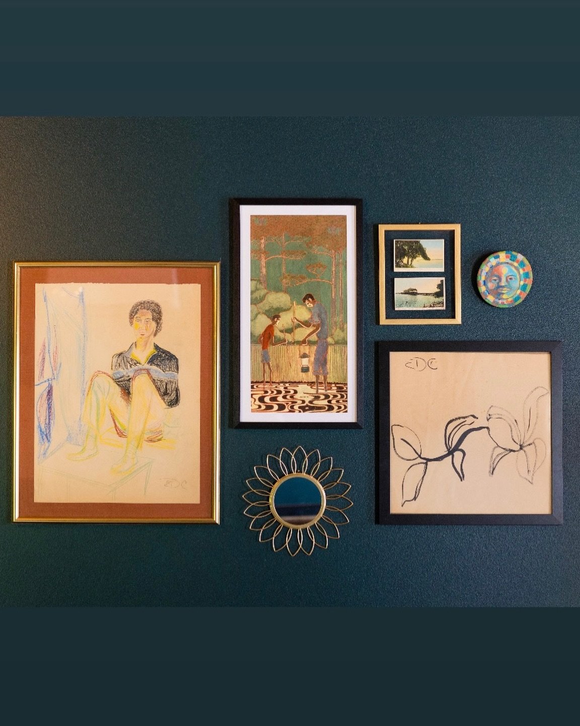 Something super exciting is happening at The Montague on Magnolia right now! 🤩 A fabulous mural is being painted on an exterior wall, and you are going to LOVE it!! 

The local artist is someone whose work is on this wall in the game room, too. Thin